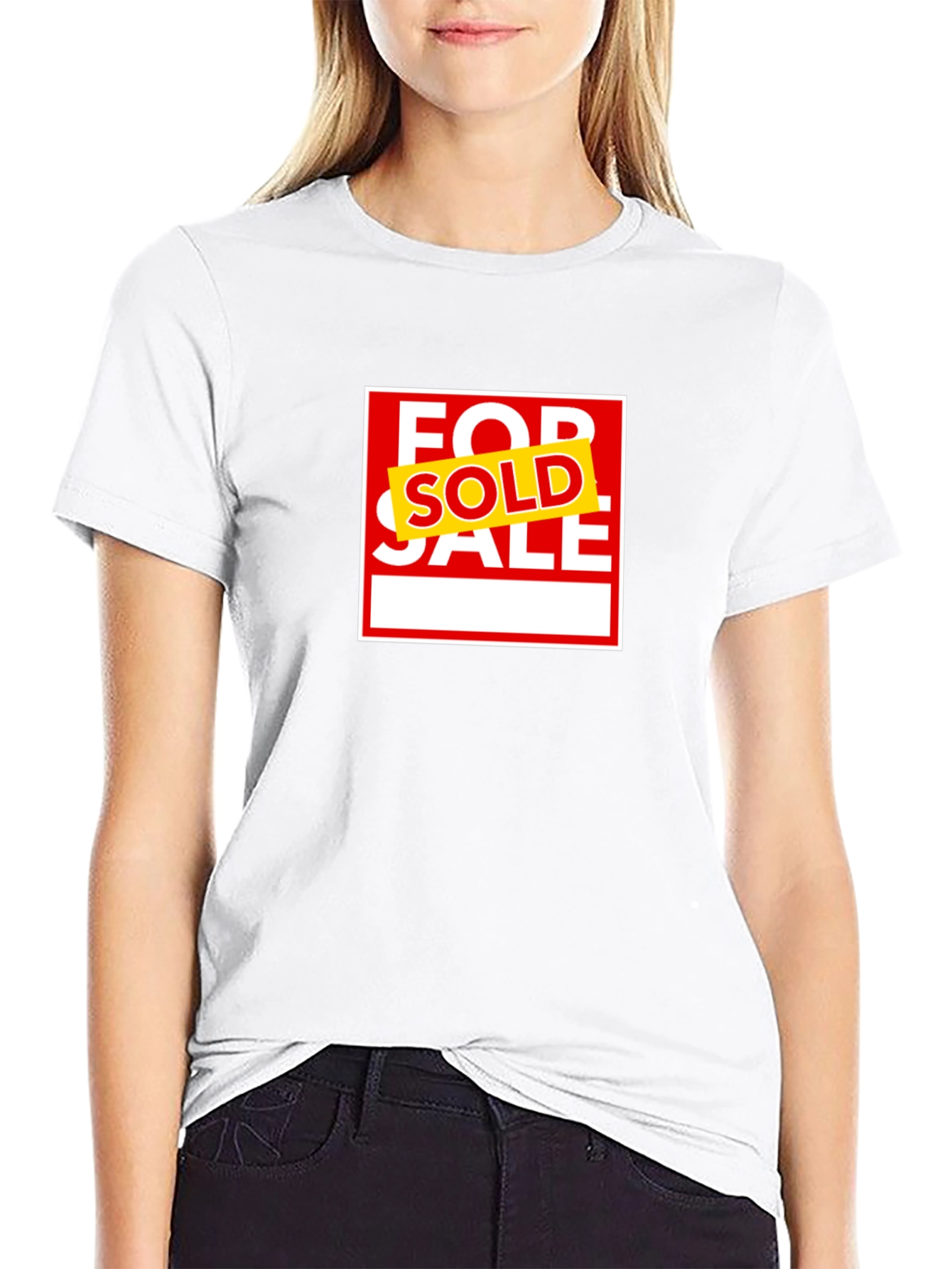 Sold Home T-Shirt: For Sale Sign Tee