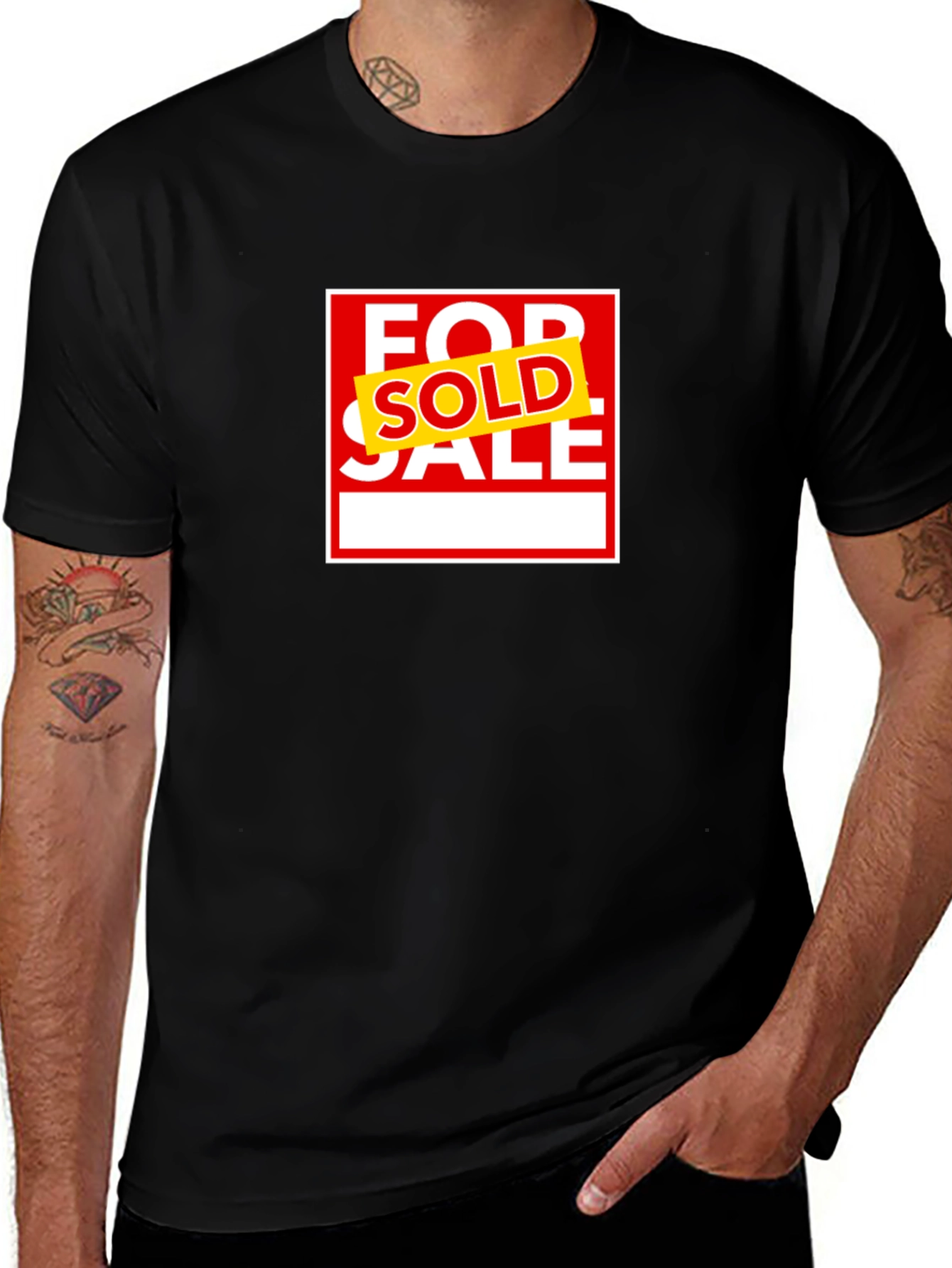 Sold Home T-Shirt: For Sale Sign Tee