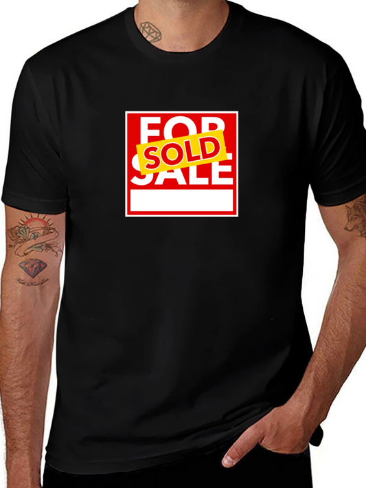 Sold Home T-Shirt: For Sale Sign Tee