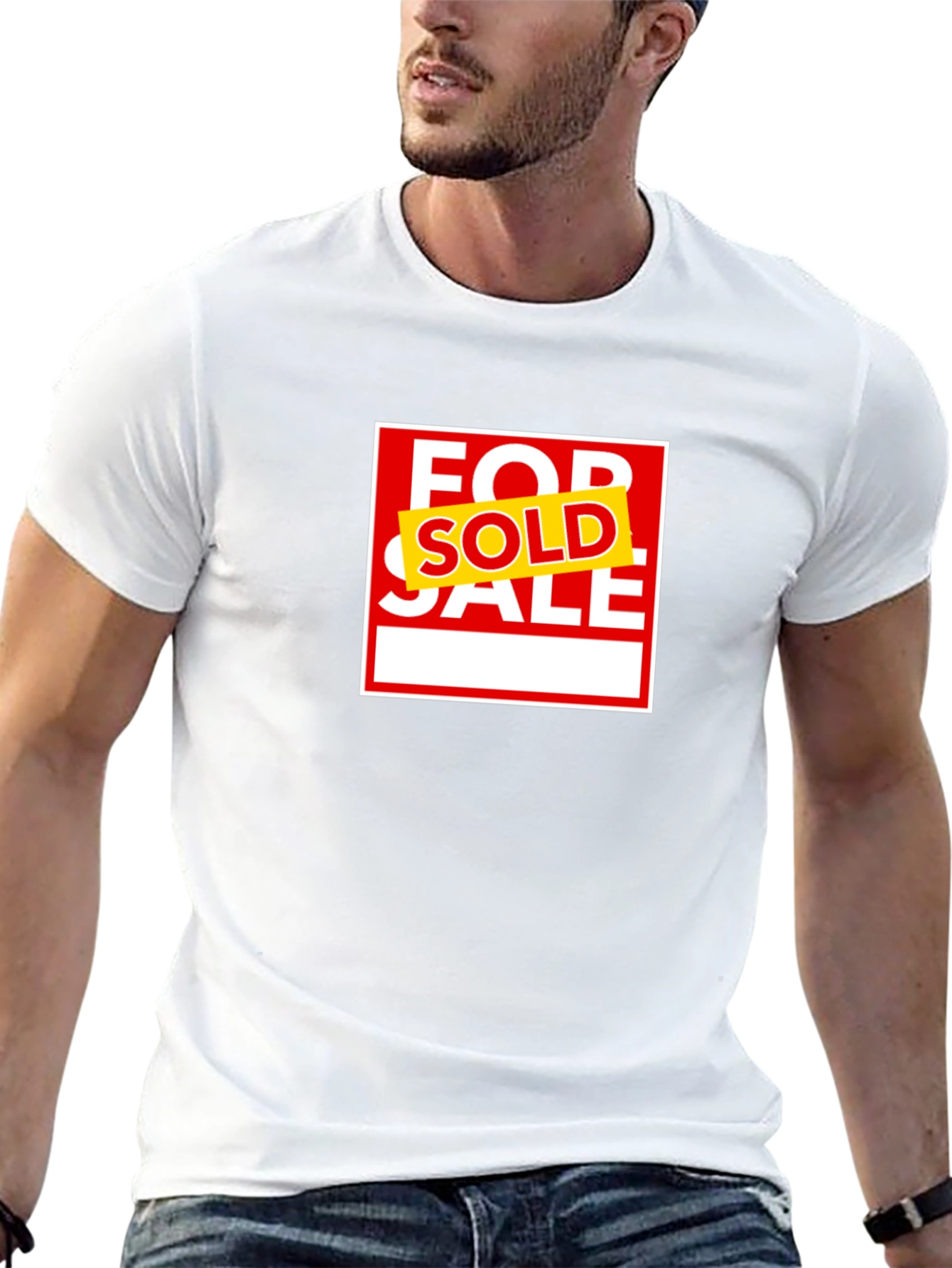Sold Home T-Shirt: For Sale Sign Tee