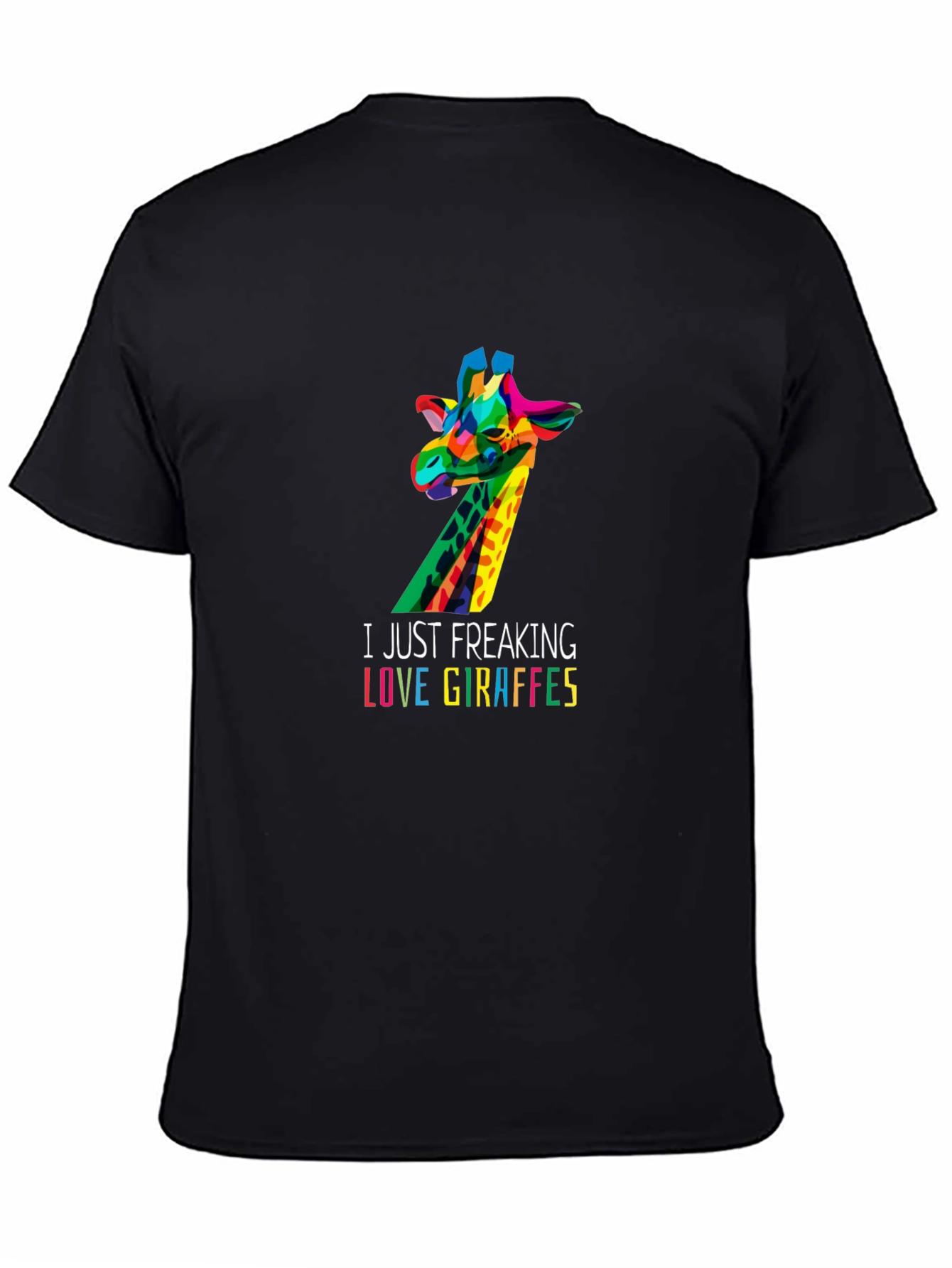Colorful Giraffe Lover T-Shirt