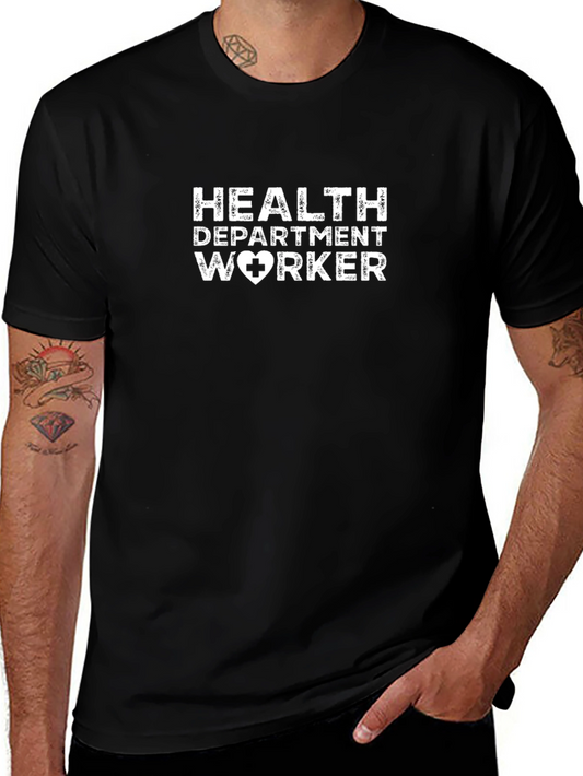 Health Department Worker Graphic Tee