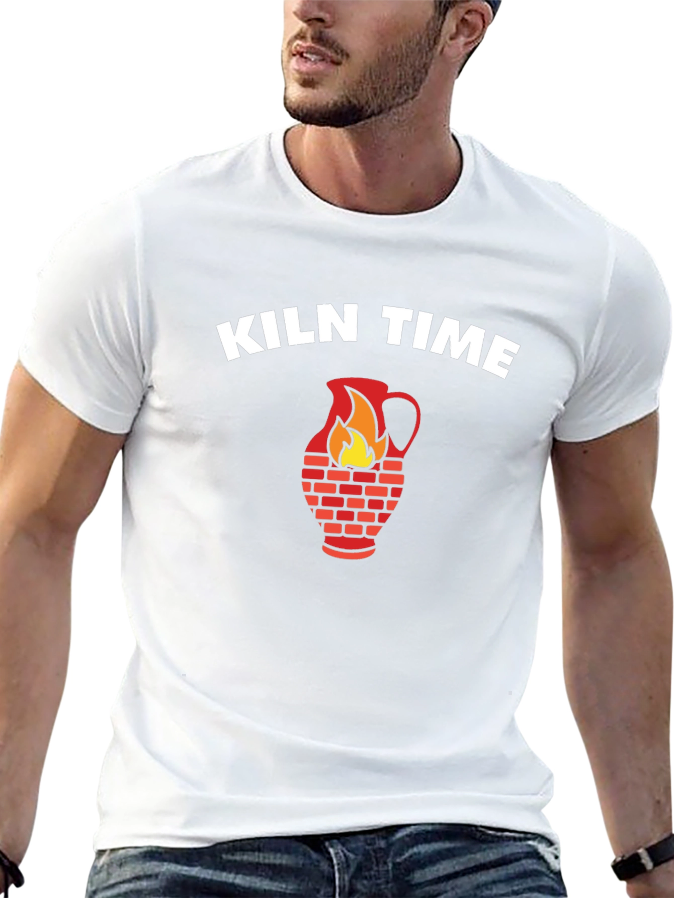 Kiln Time Graphic T-Shirt - Black