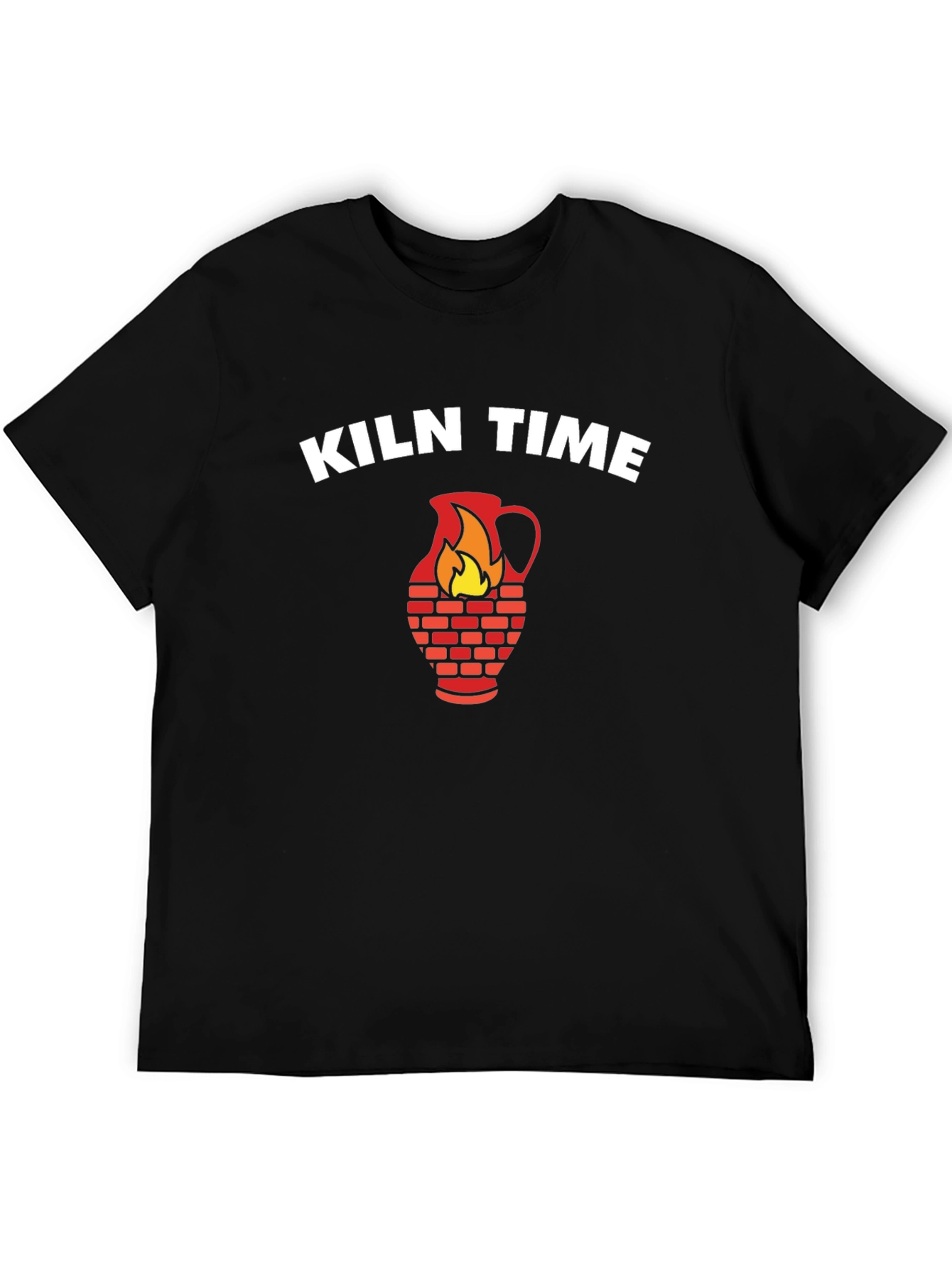 Kiln Time Graphic T-Shirt - Black