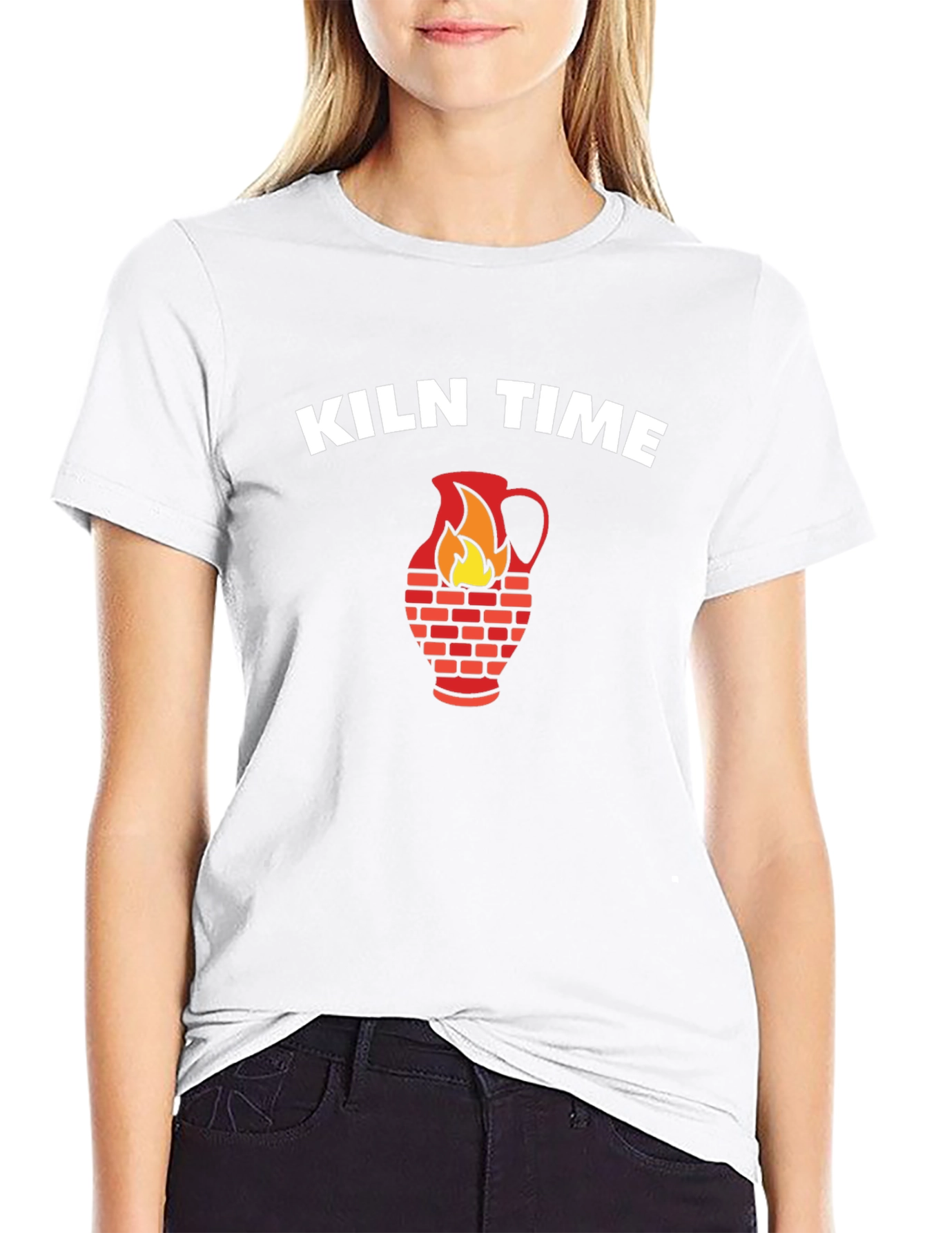Kiln Time Graphic T-Shirt - Black
