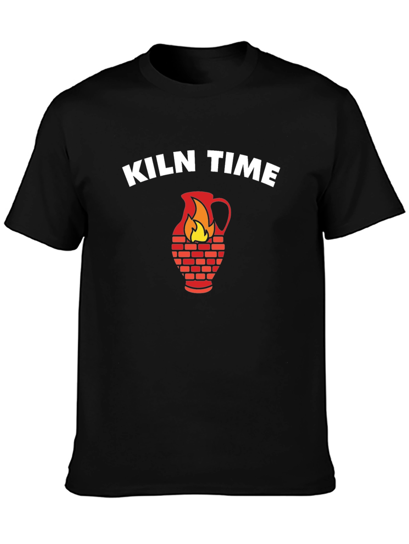 Kiln Time Graphic T-Shirt - Black