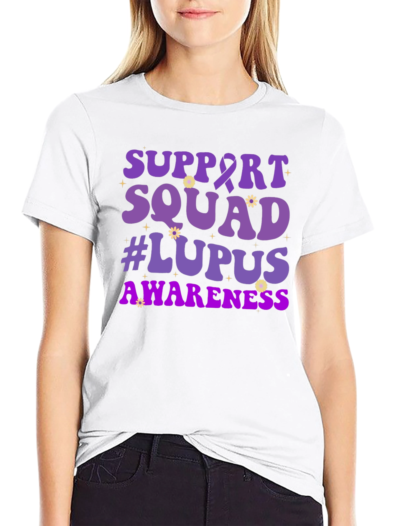 Lupus Awareness Support Squad T-Shirt