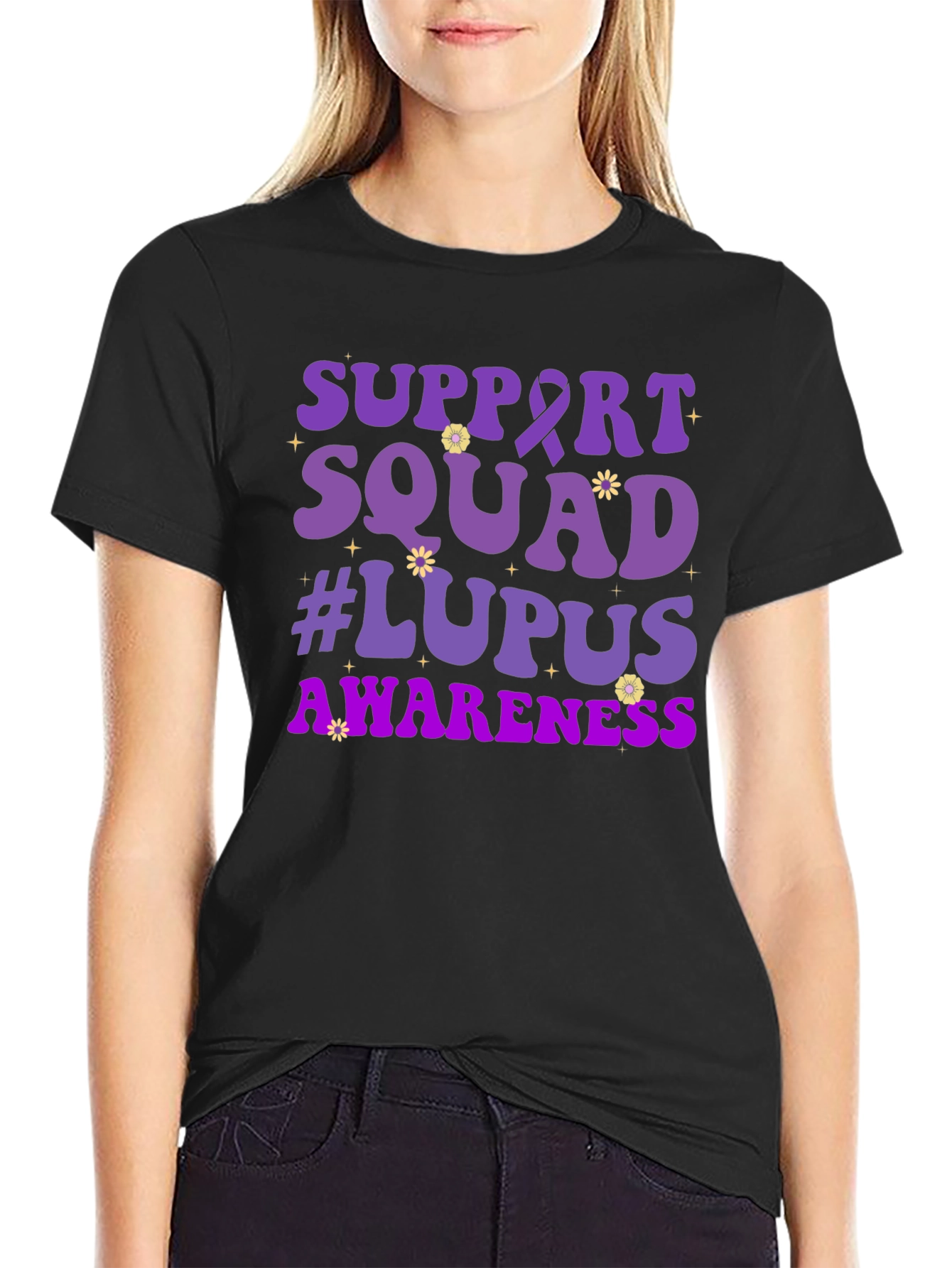 Lupus Awareness Support Squad T-Shirt