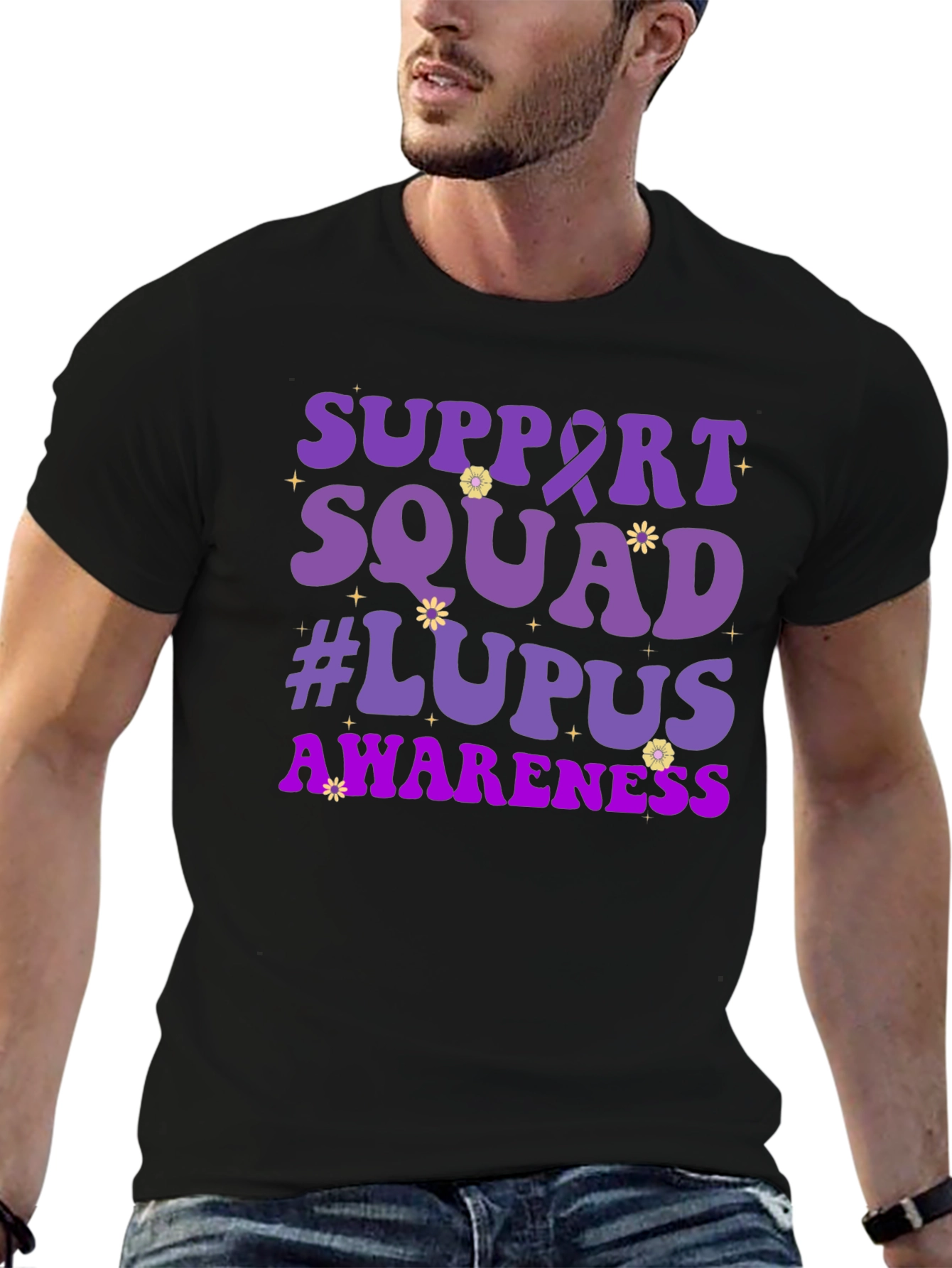 Lupus Awareness Support Squad T-Shirt