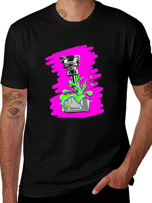 Drill Core T-Shirt - Black Graphic Tee