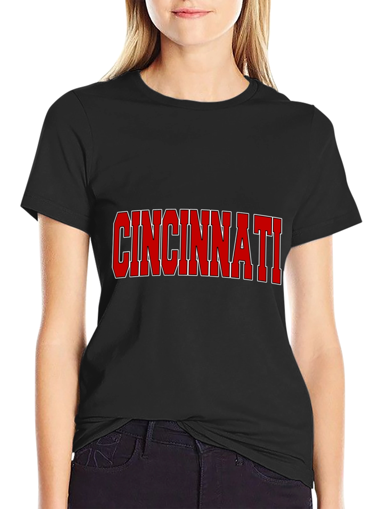 Cincinnati Graphic Tee - Black