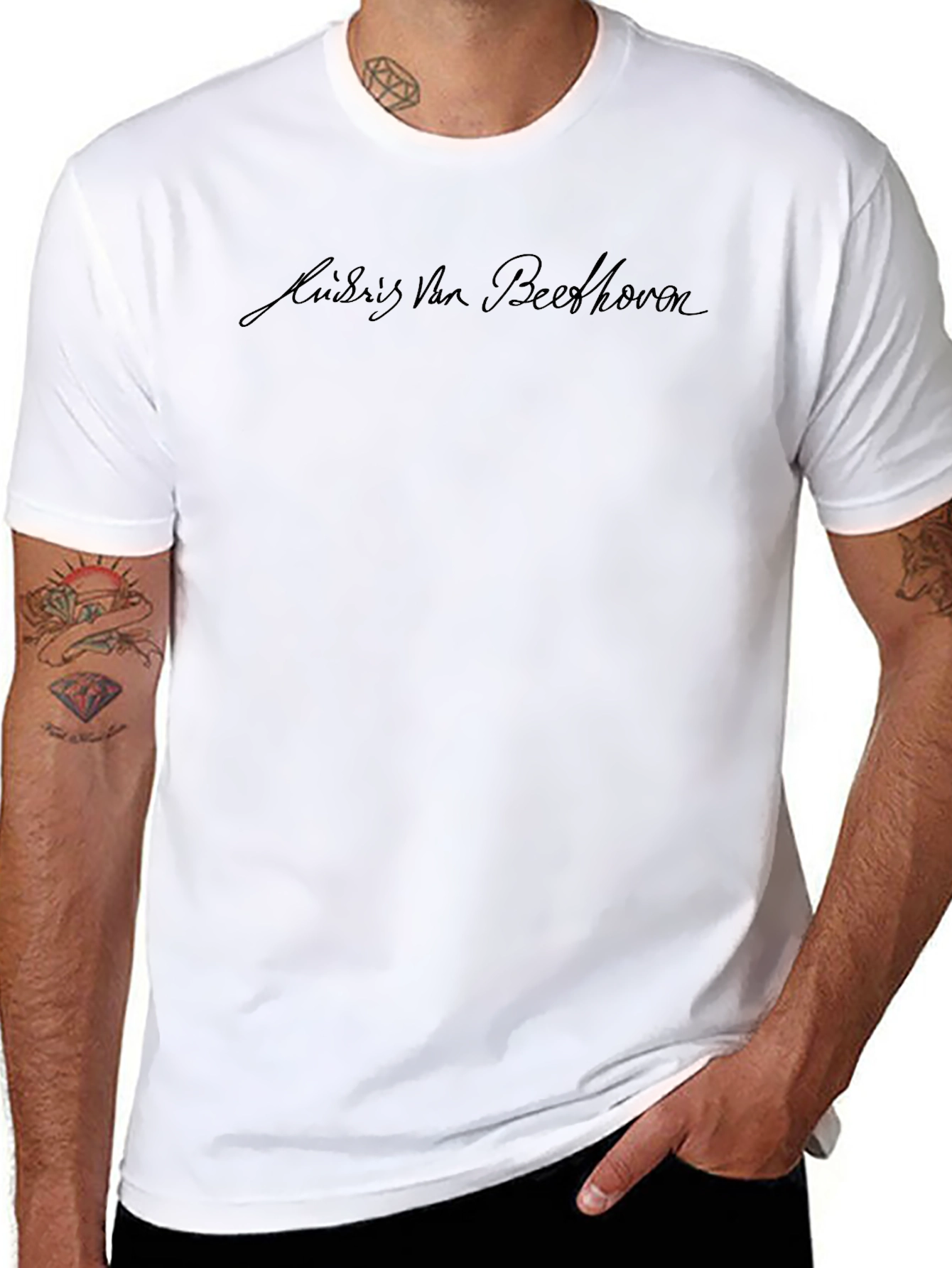 Ludwig van Beethoven T-Shirt - Classic Musician Tee