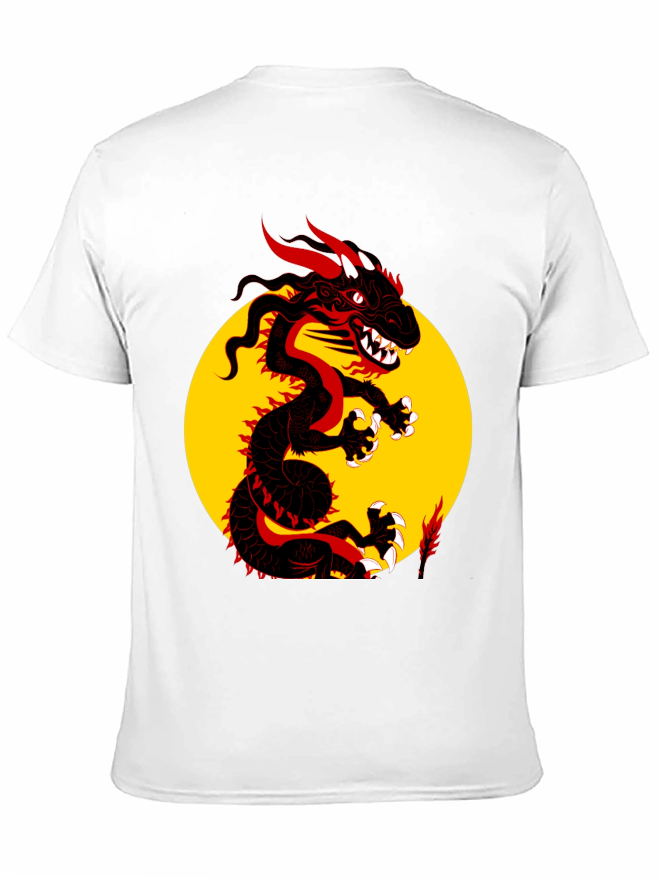 Dragon Graphic Black T-Shirt