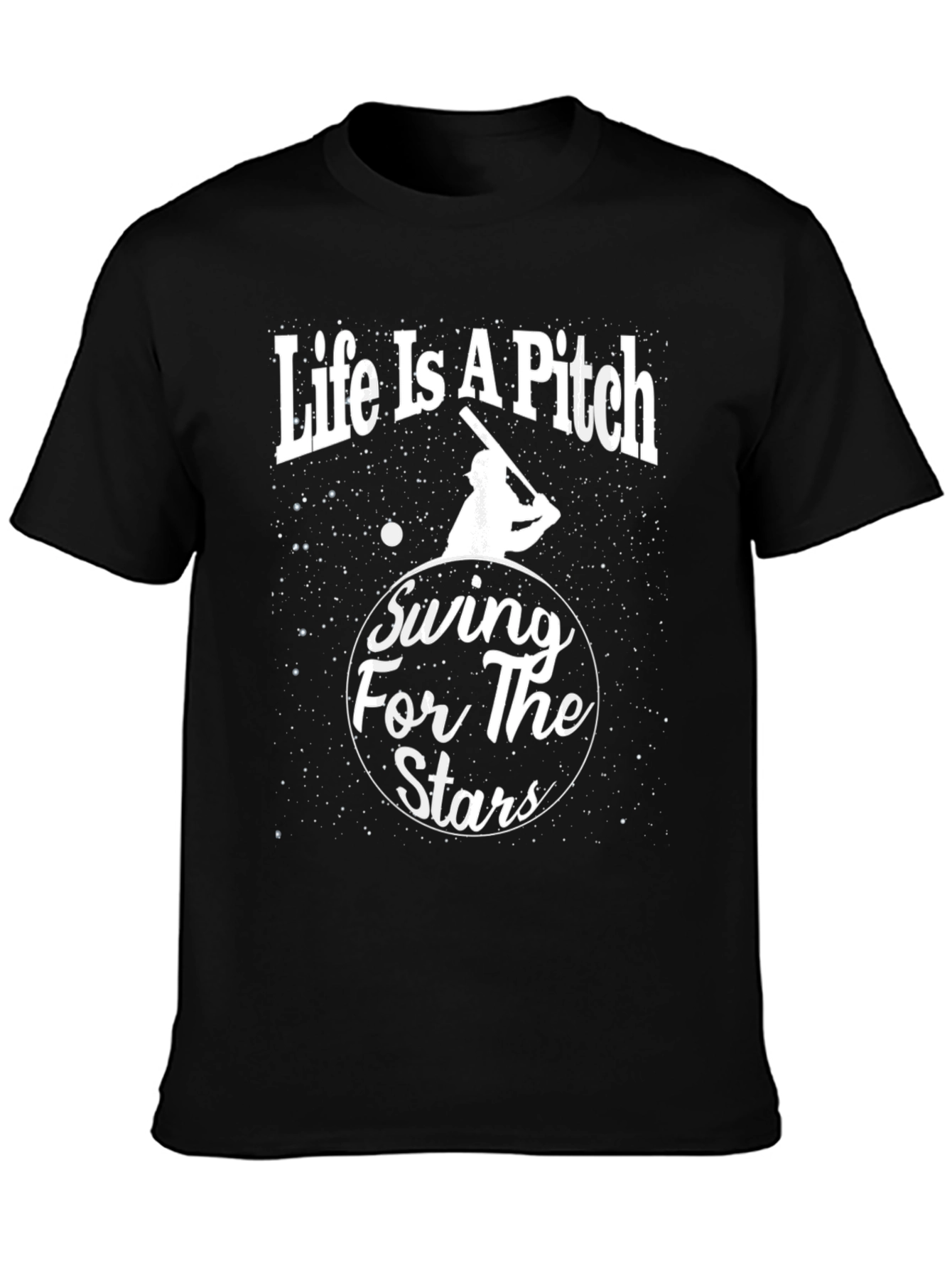 Life Is a Pitch Graphic T-Shirt