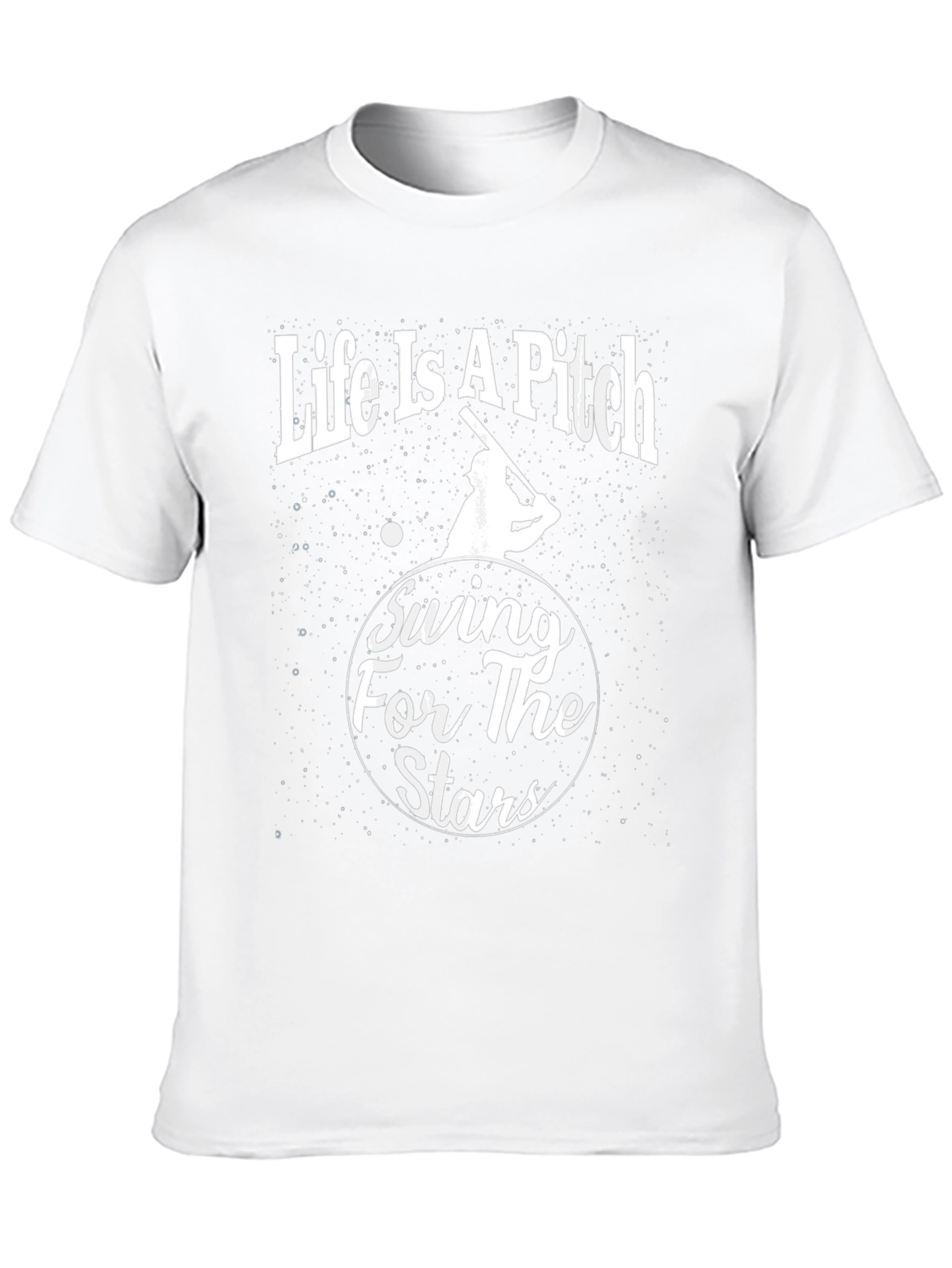 Life Is a Pitch Graphic T-Shirt
