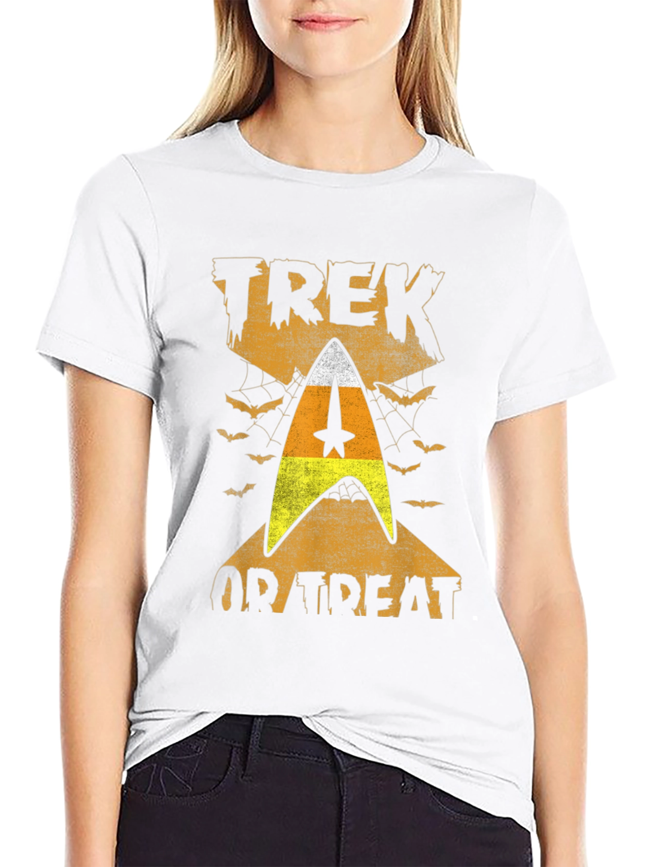 Trek or Treat Halloween Graphic Tee