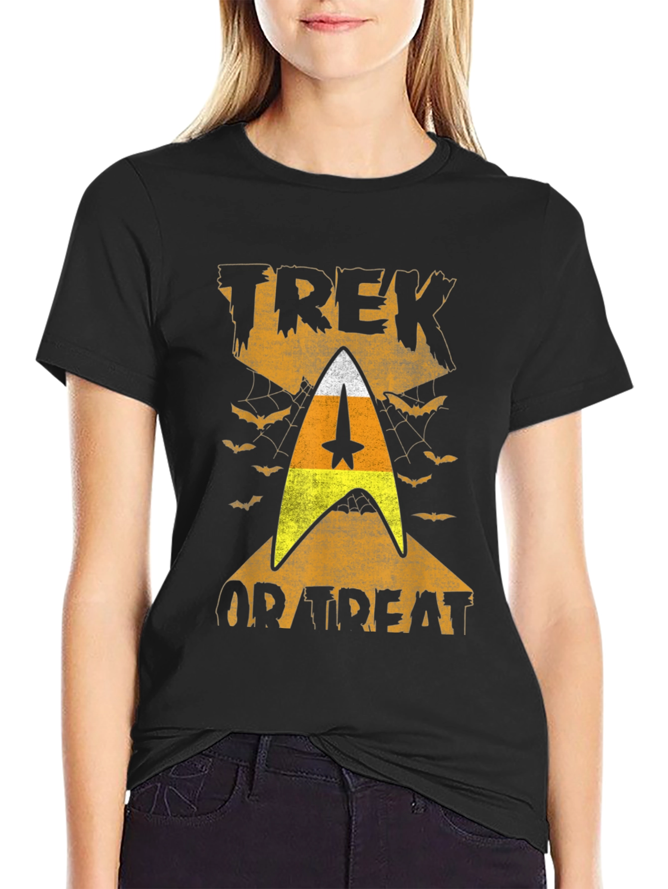 Trek or Treat Halloween Graphic Tee