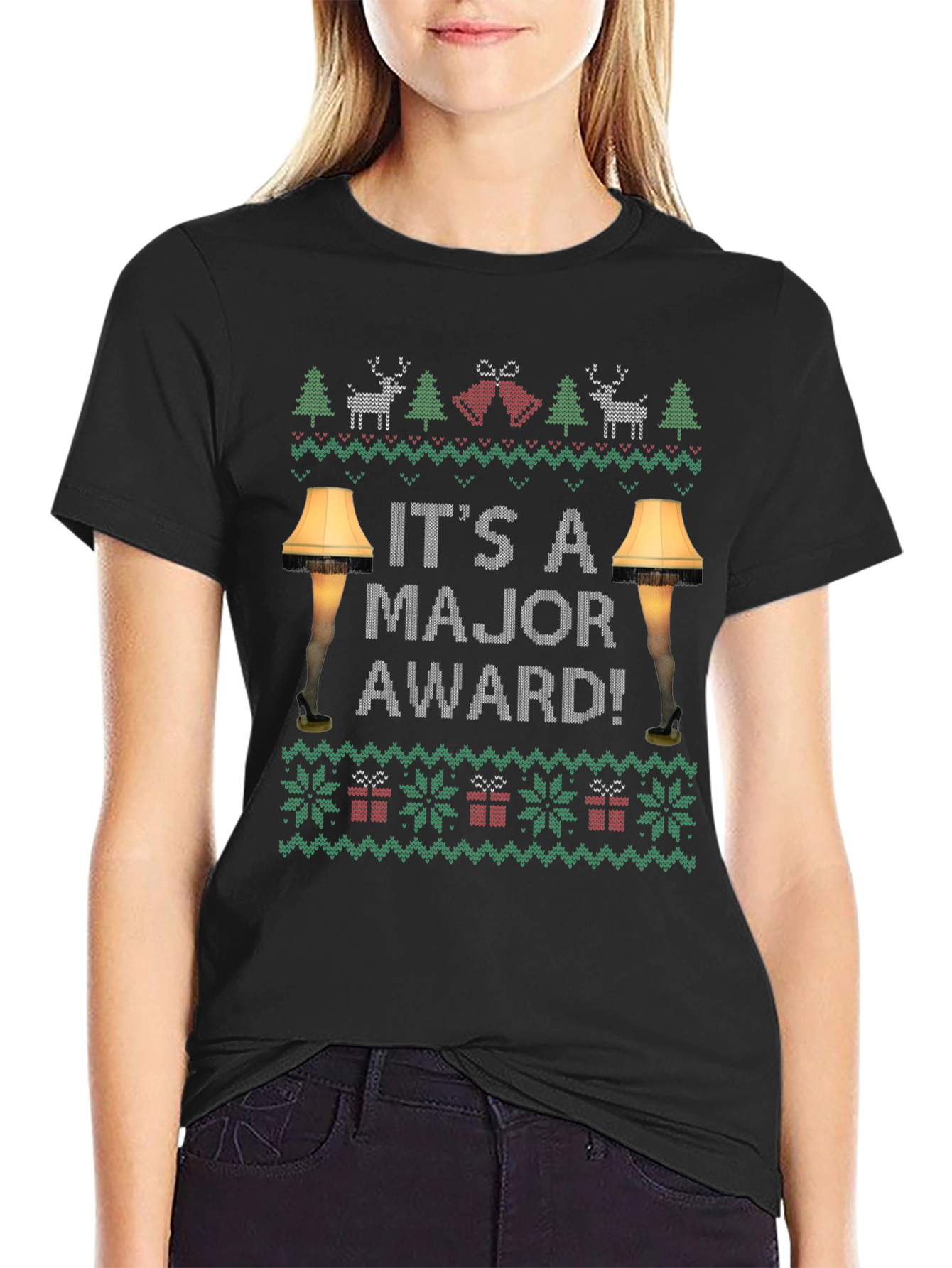 Its A Major Award! Ugly Christmas T-Shirt