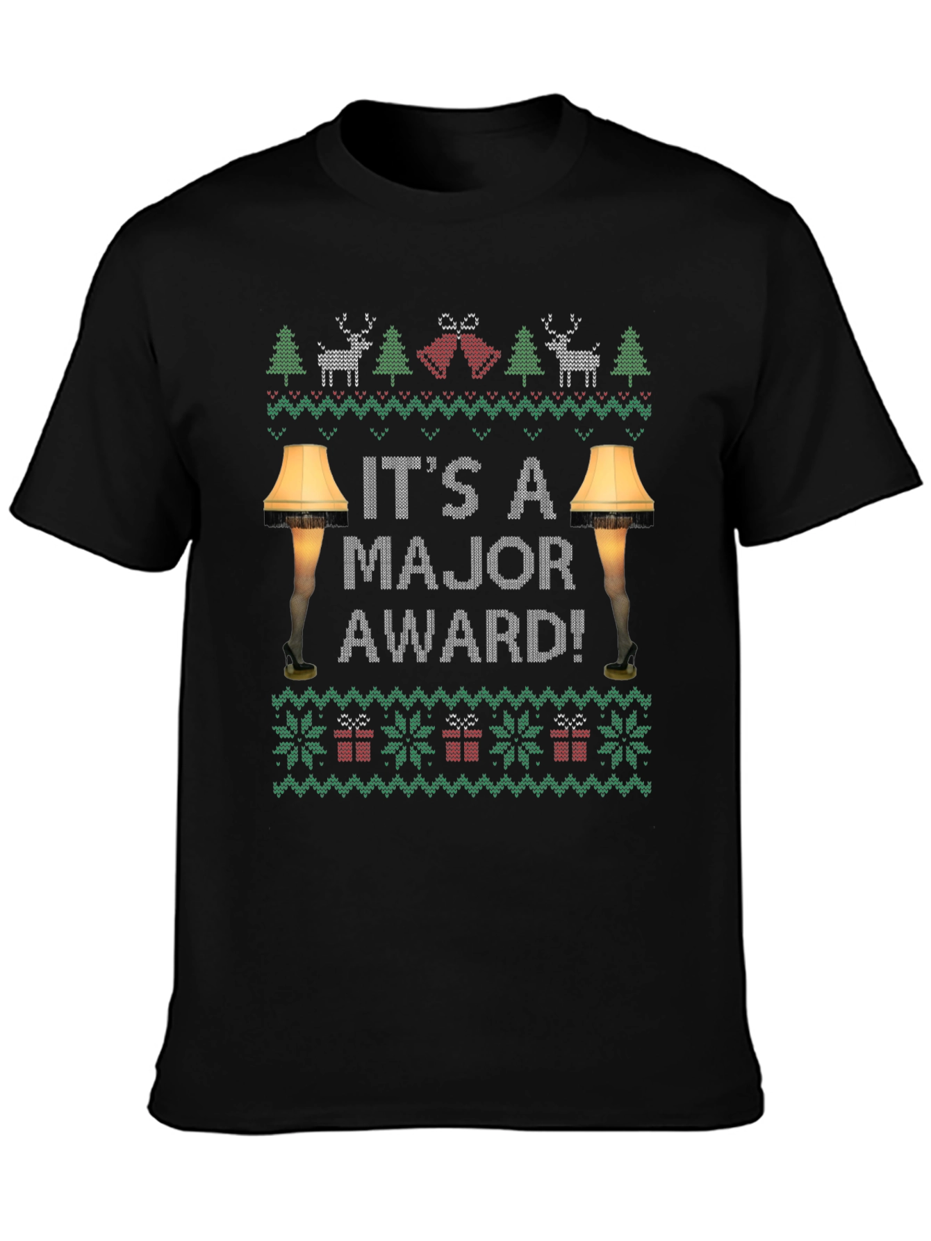 Its A Major Award! Ugly Christmas T-Shirt