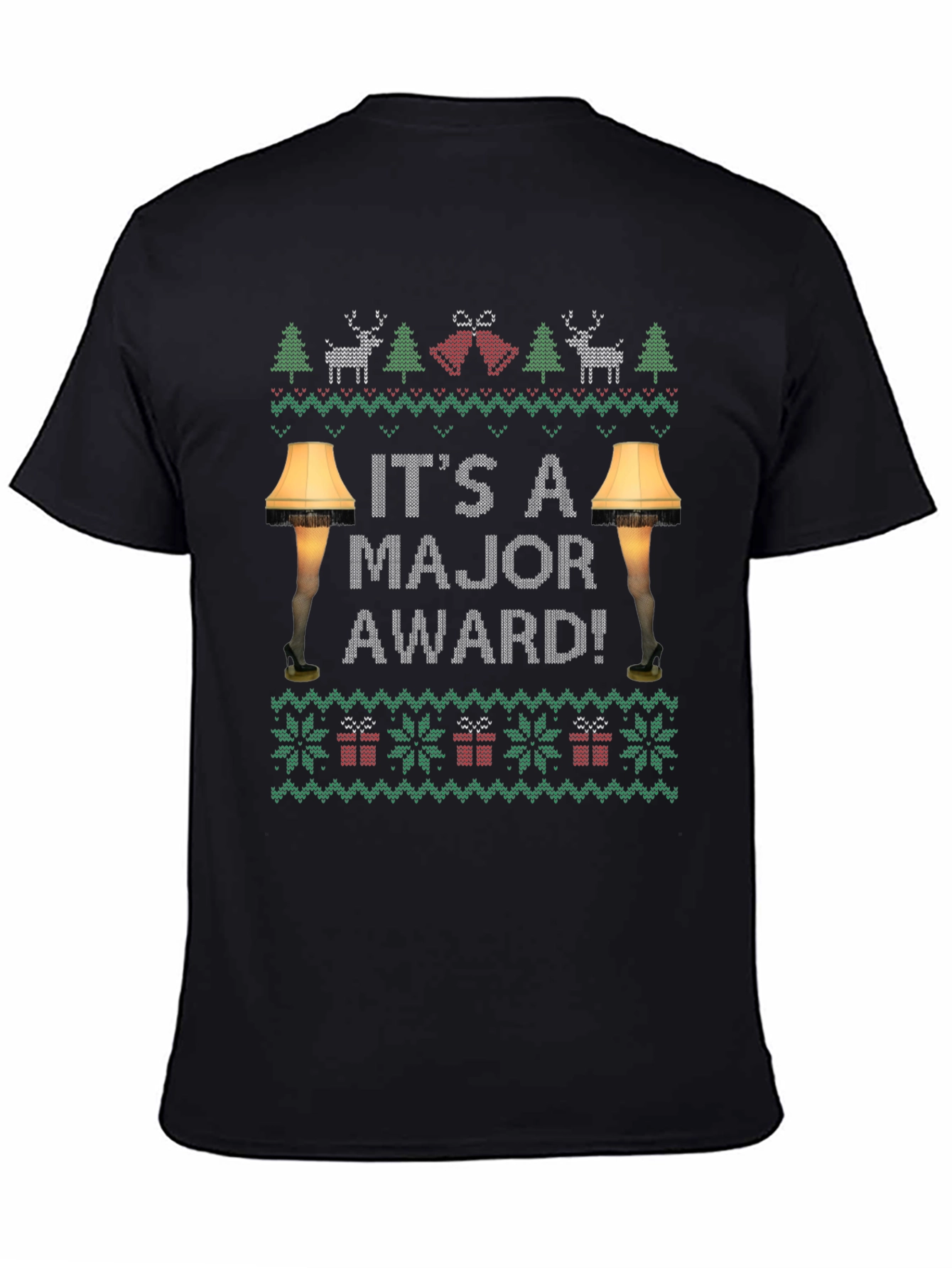 Its A Major Award! Ugly Christmas T-Shirt