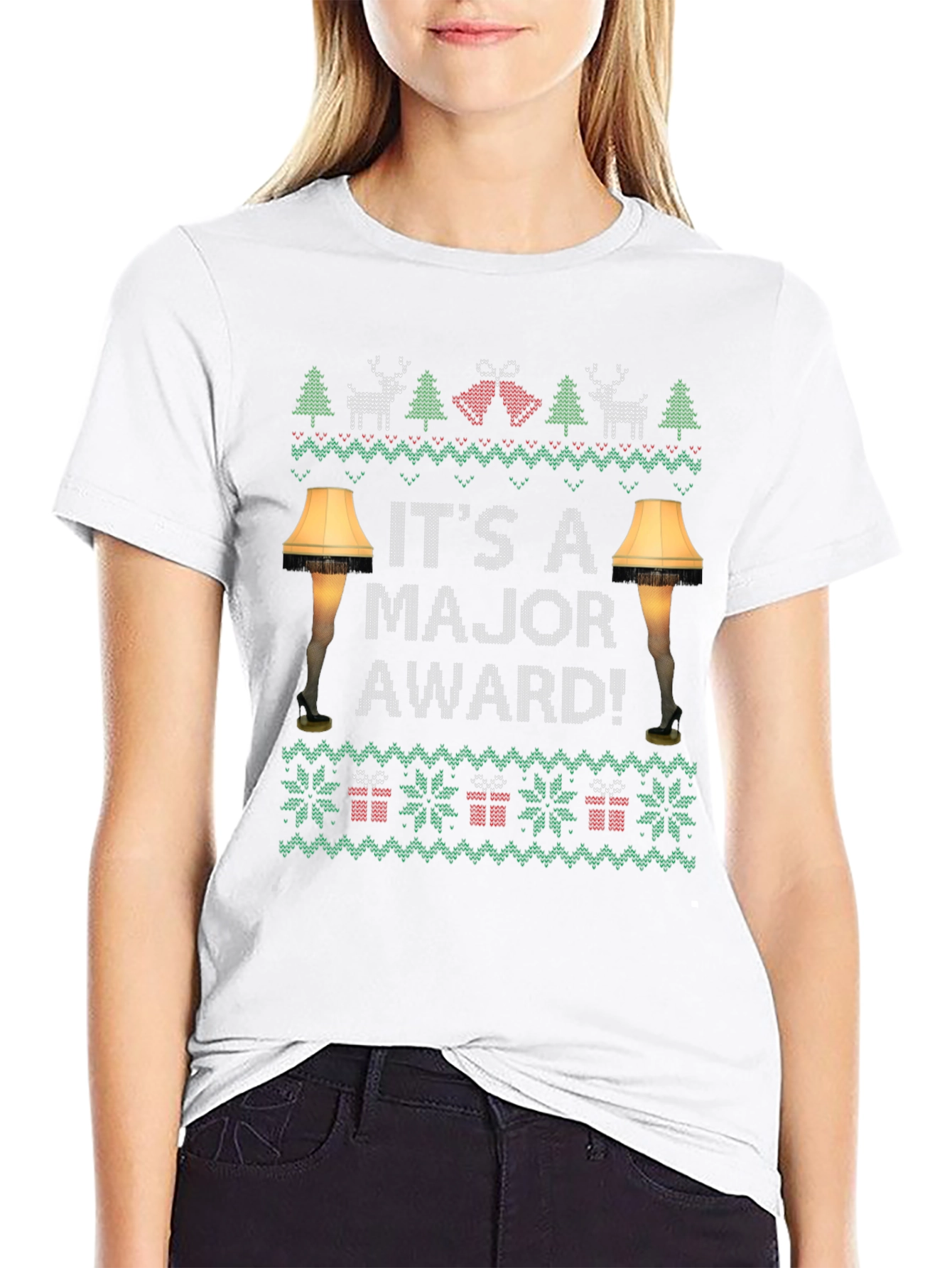 Its A Major Award! Ugly Christmas T-Shirt