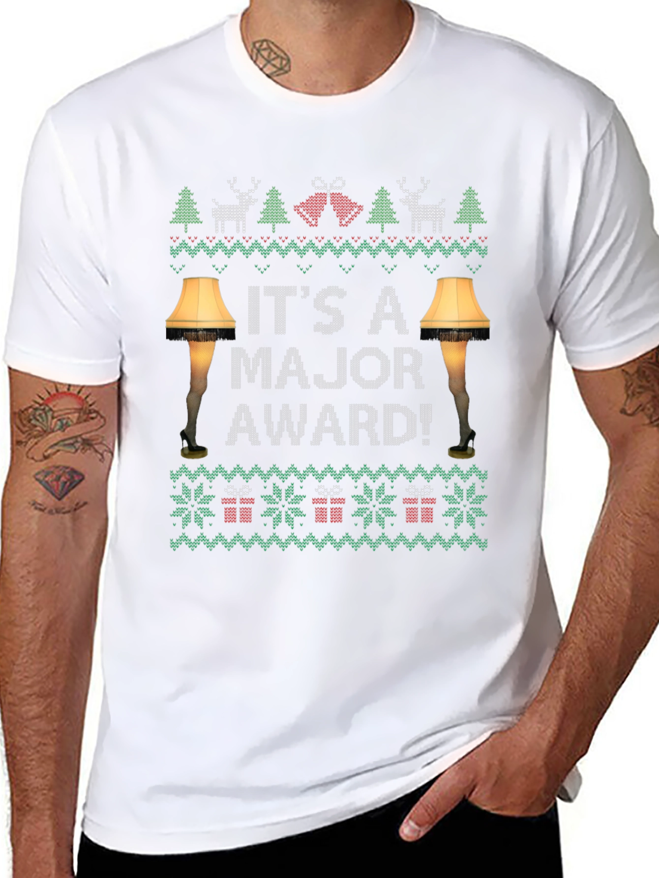 Its A Major Award! Ugly Christmas T-Shirt