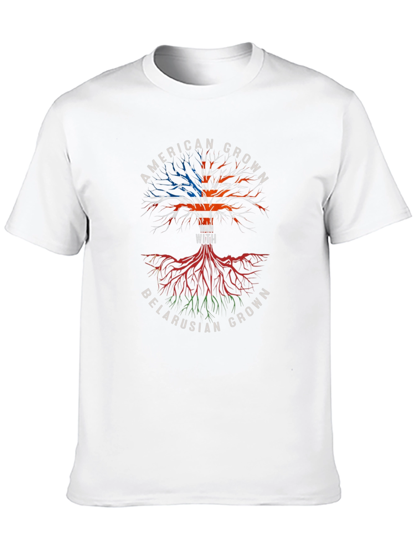 American & Belarusian Roots T-Shirt
