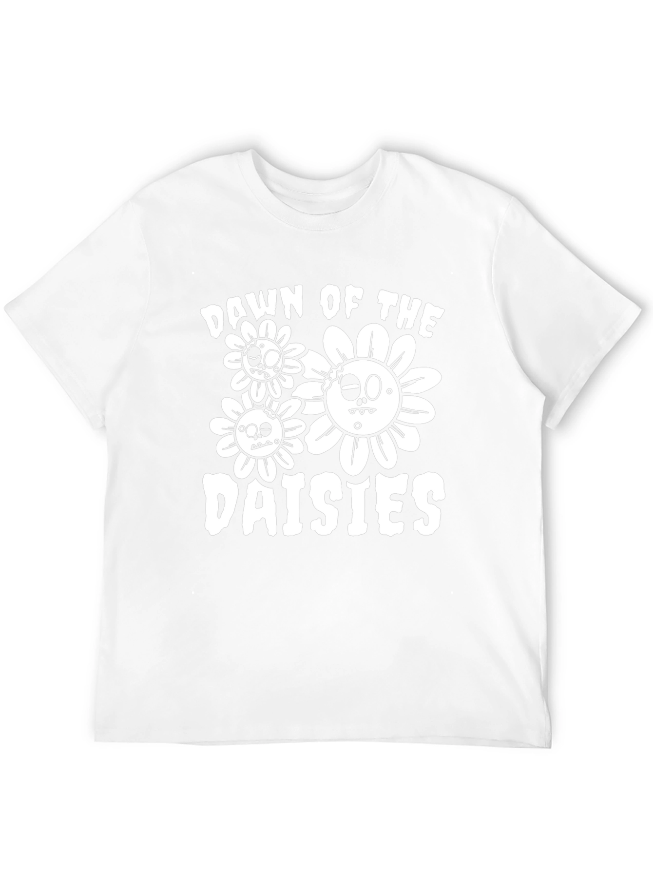 Dawn of the Daisies Graphic Tee - Black