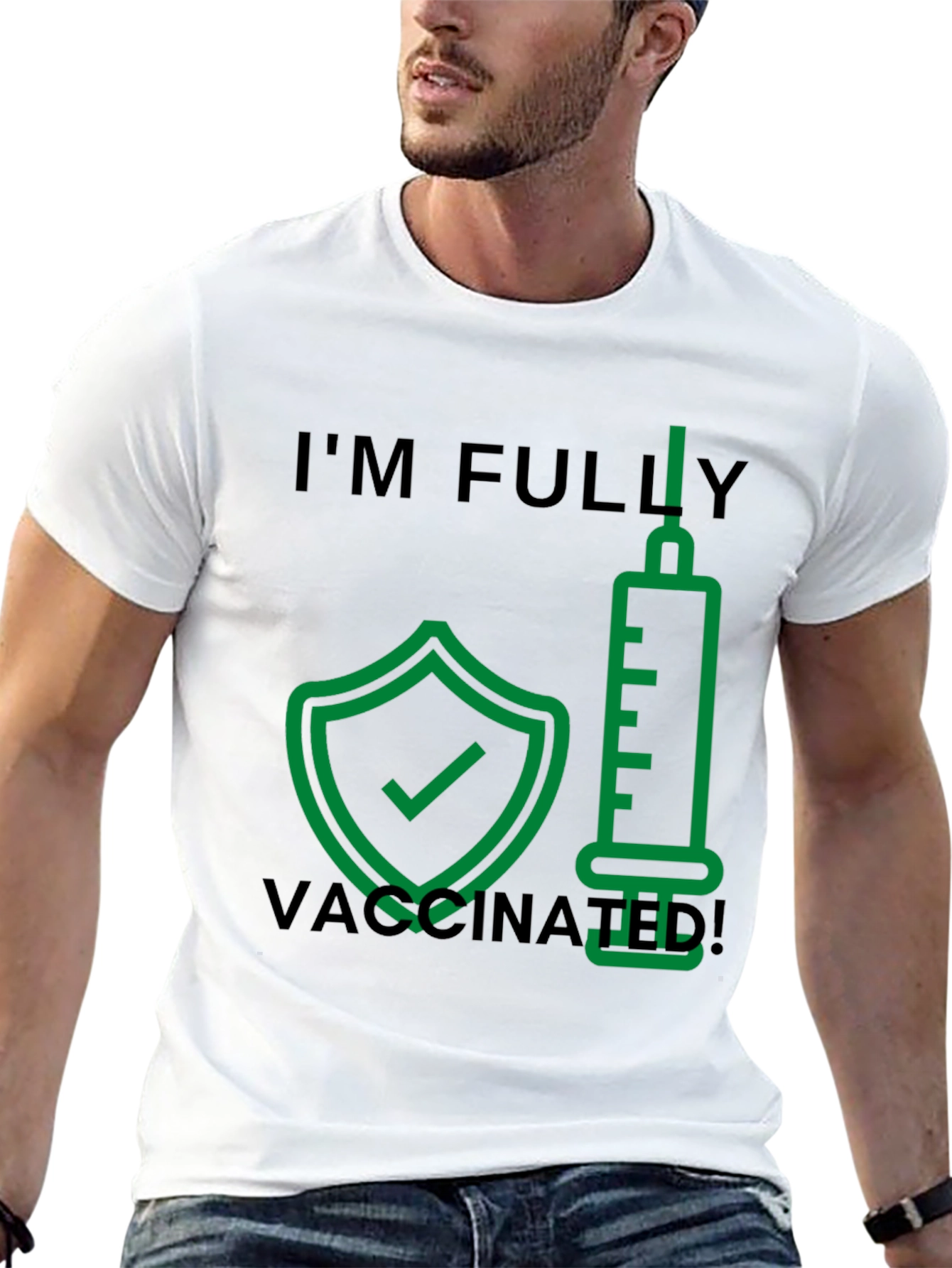 Fully Vaccinated Graphic T-Shirt