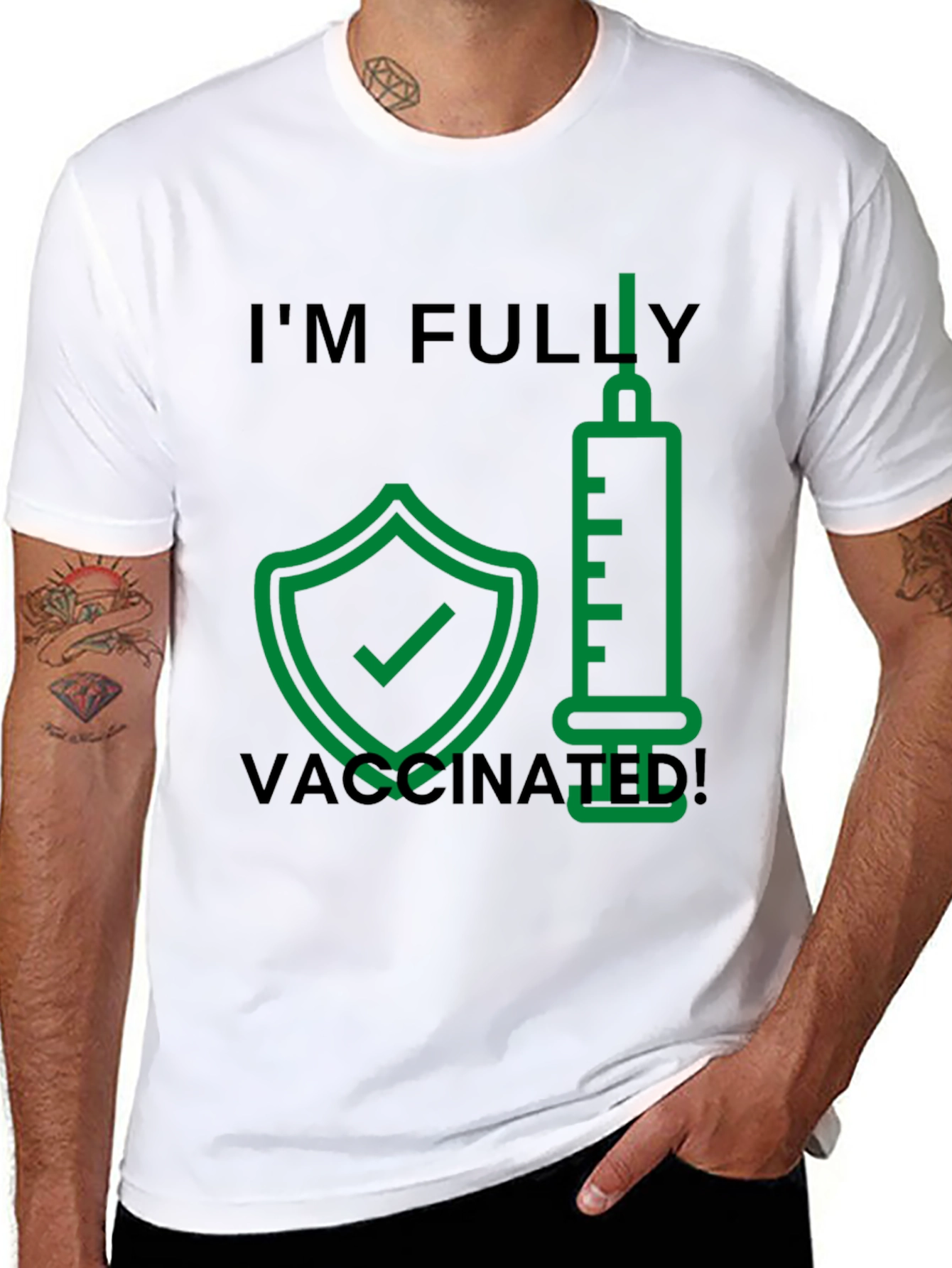 Fully Vaccinated Graphic T-Shirt