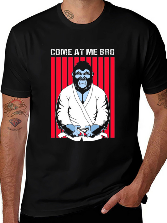 Come At Me Bro Gorilla Karate T-Shirt