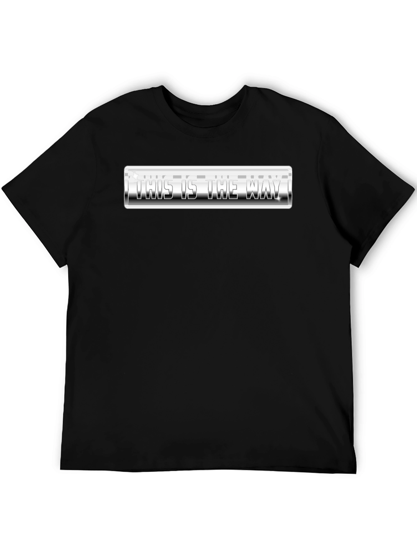 This Is The Way Graphic T-Shirt - Black