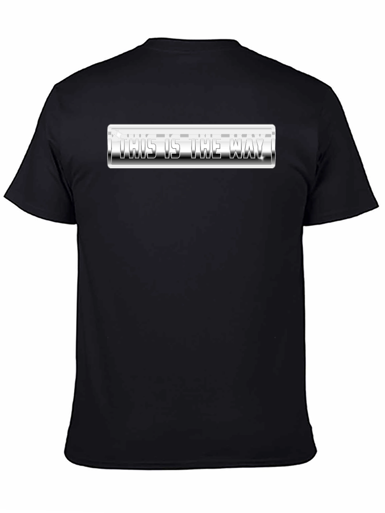 This Is The Way Graphic T-Shirt - Black