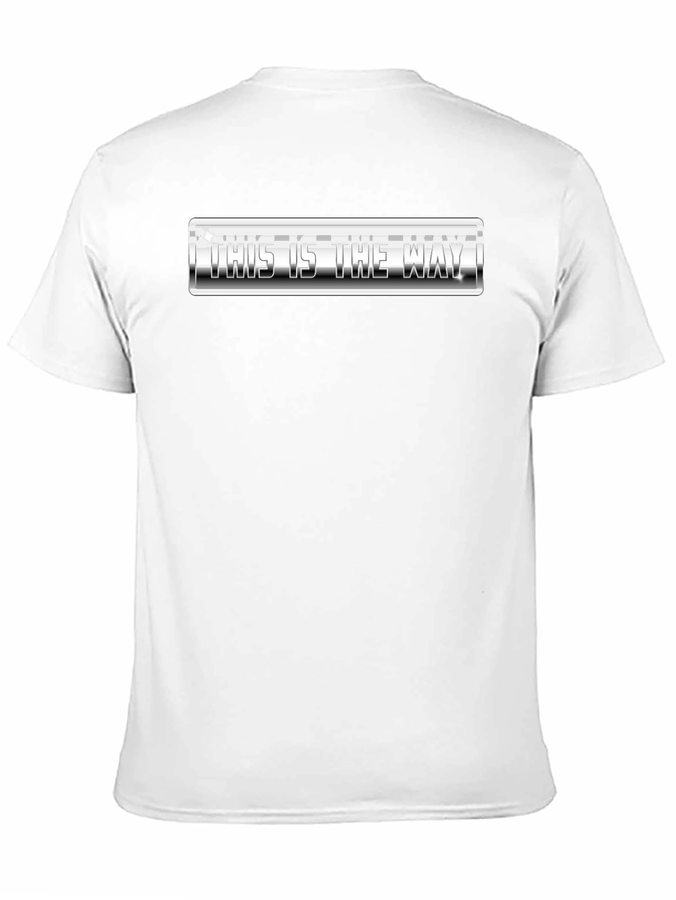 This Is The Way Graphic T-Shirt - Black