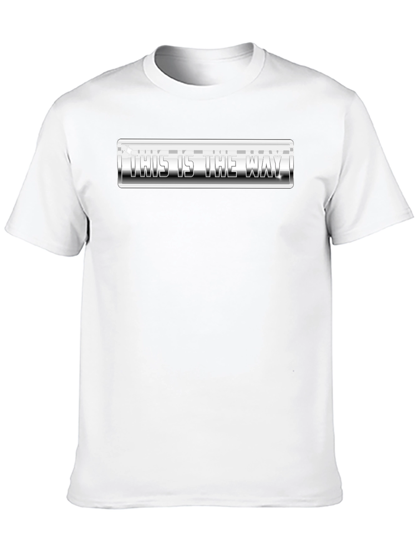 This Is The Way Graphic T-Shirt - Black