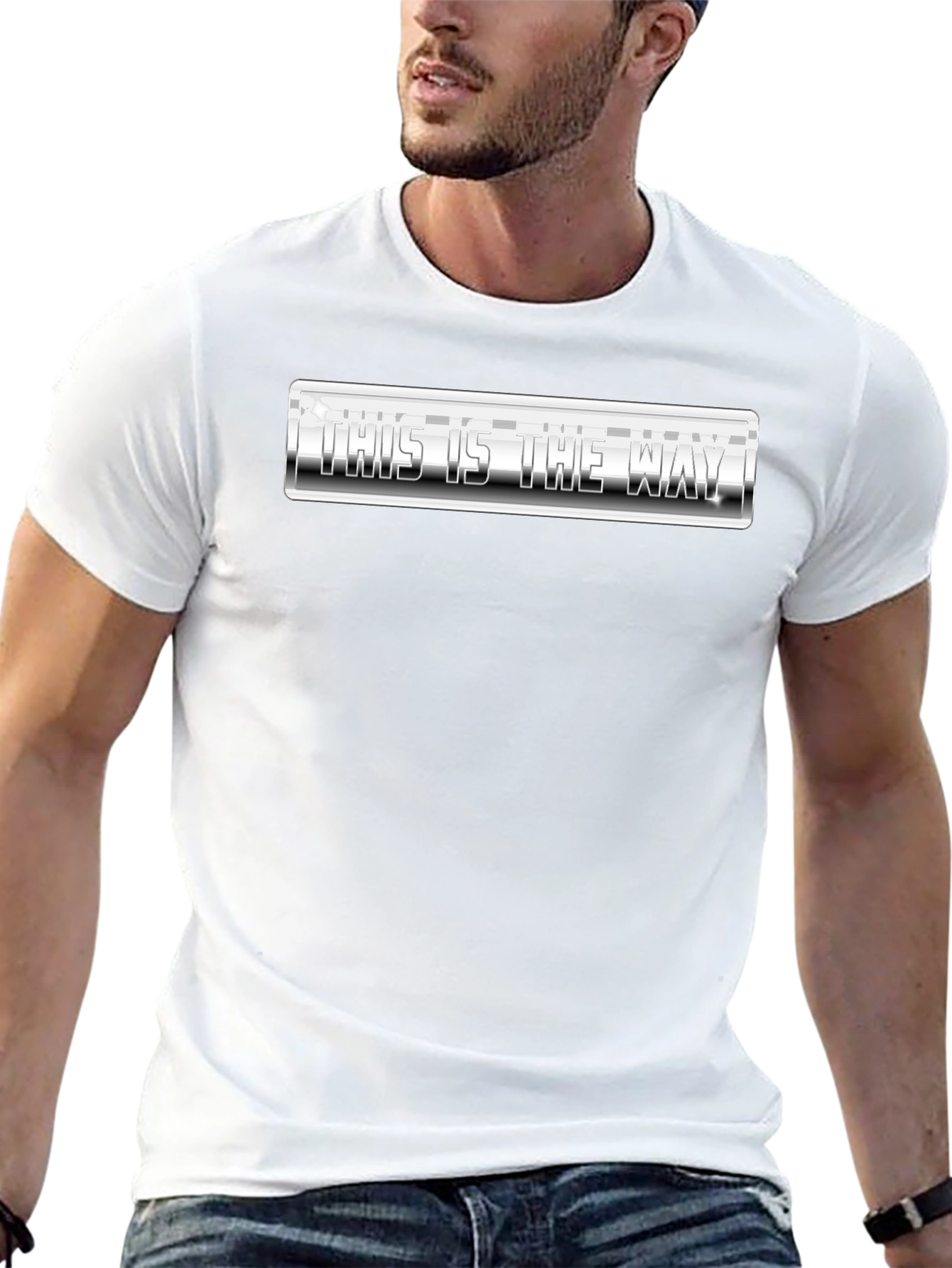 This Is The Way Graphic T-Shirt - Black