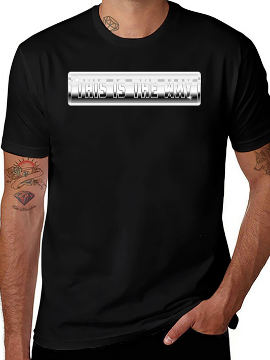This Is The Way Graphic T-Shirt - Black