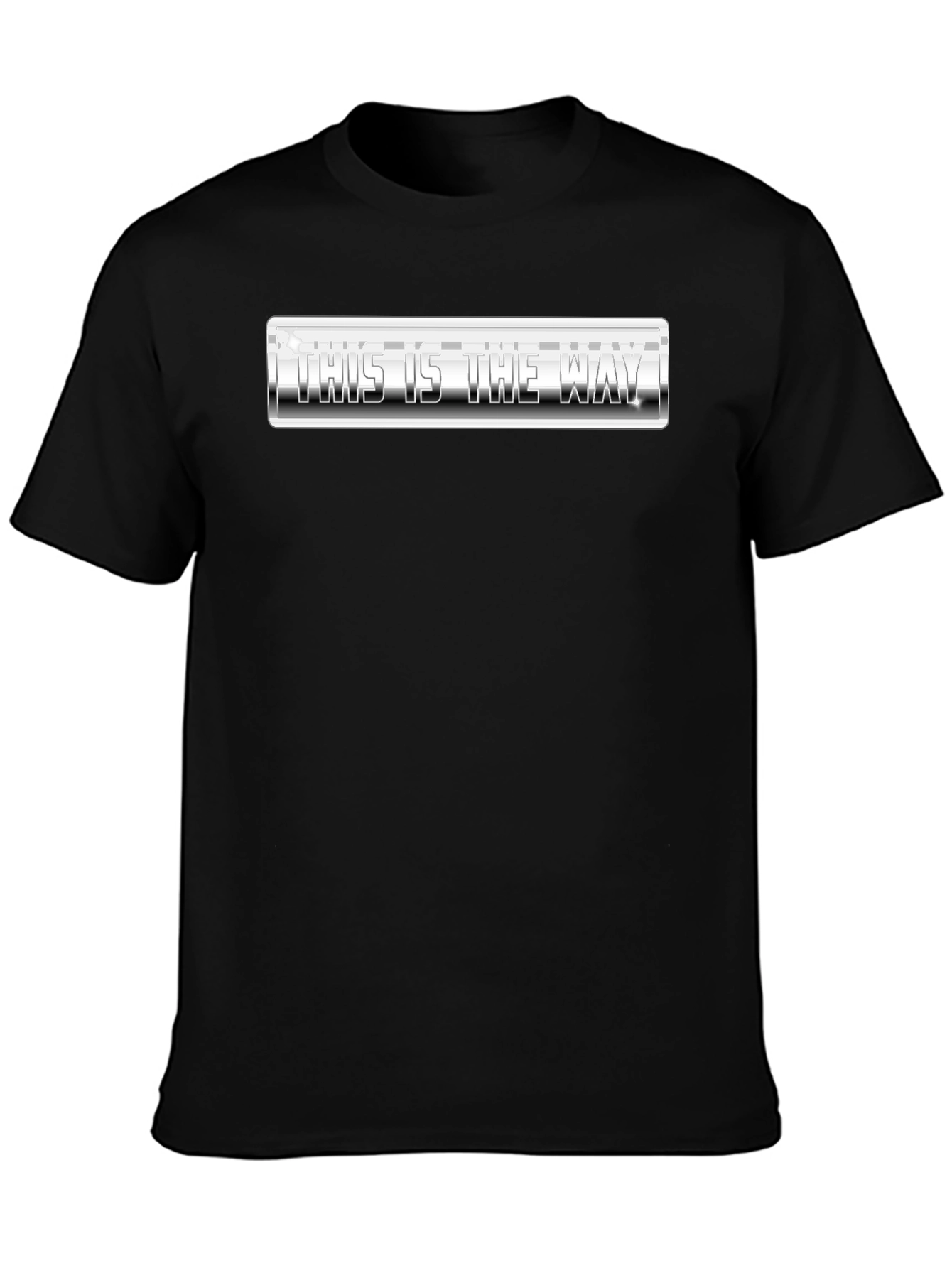 This Is The Way Graphic T-Shirt - Black