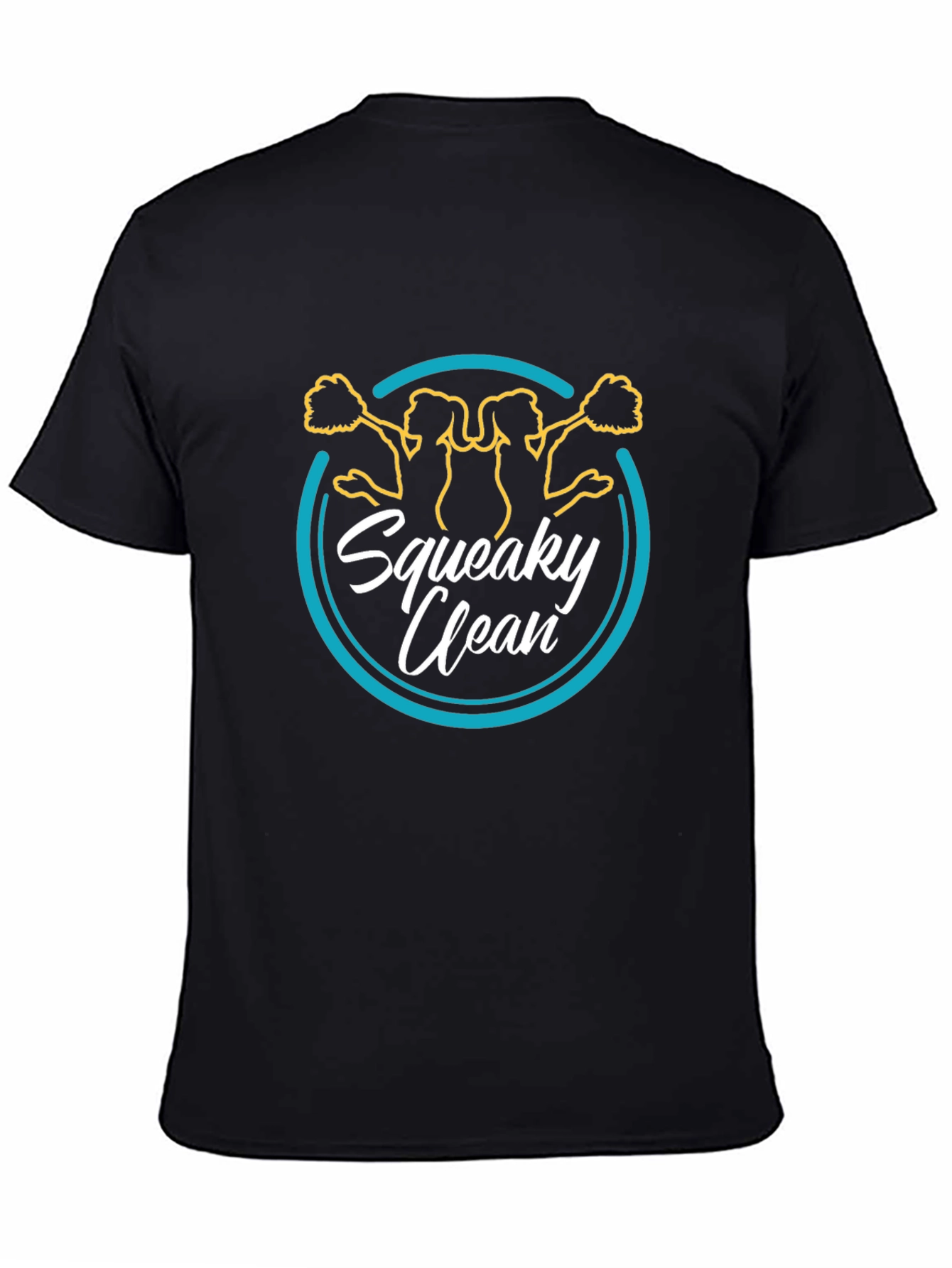 Squeaky Clean Cheerleader Graphic Tee