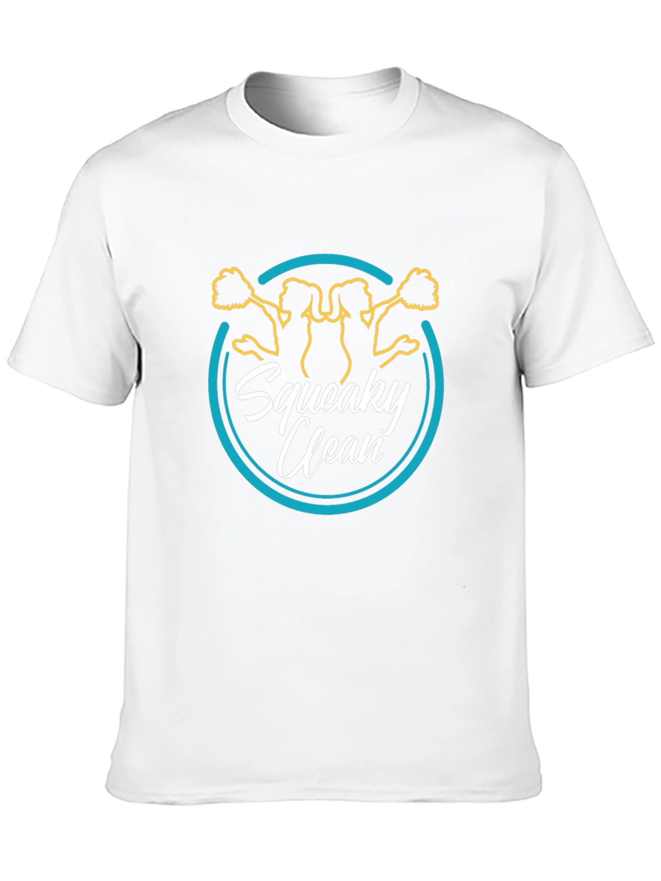 Squeaky Clean Cheerleader Graphic Tee