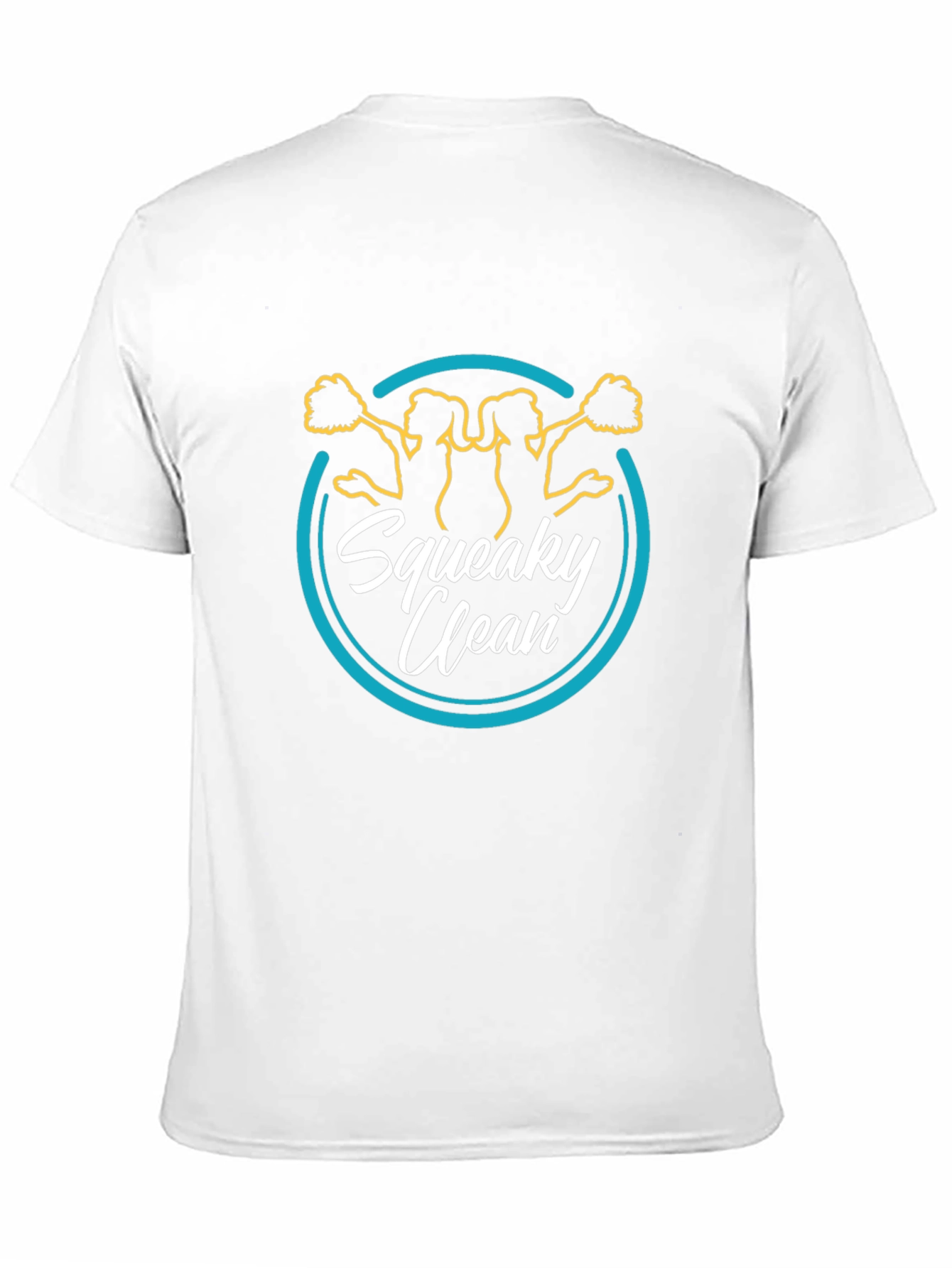Squeaky Clean Cheerleader Graphic Tee