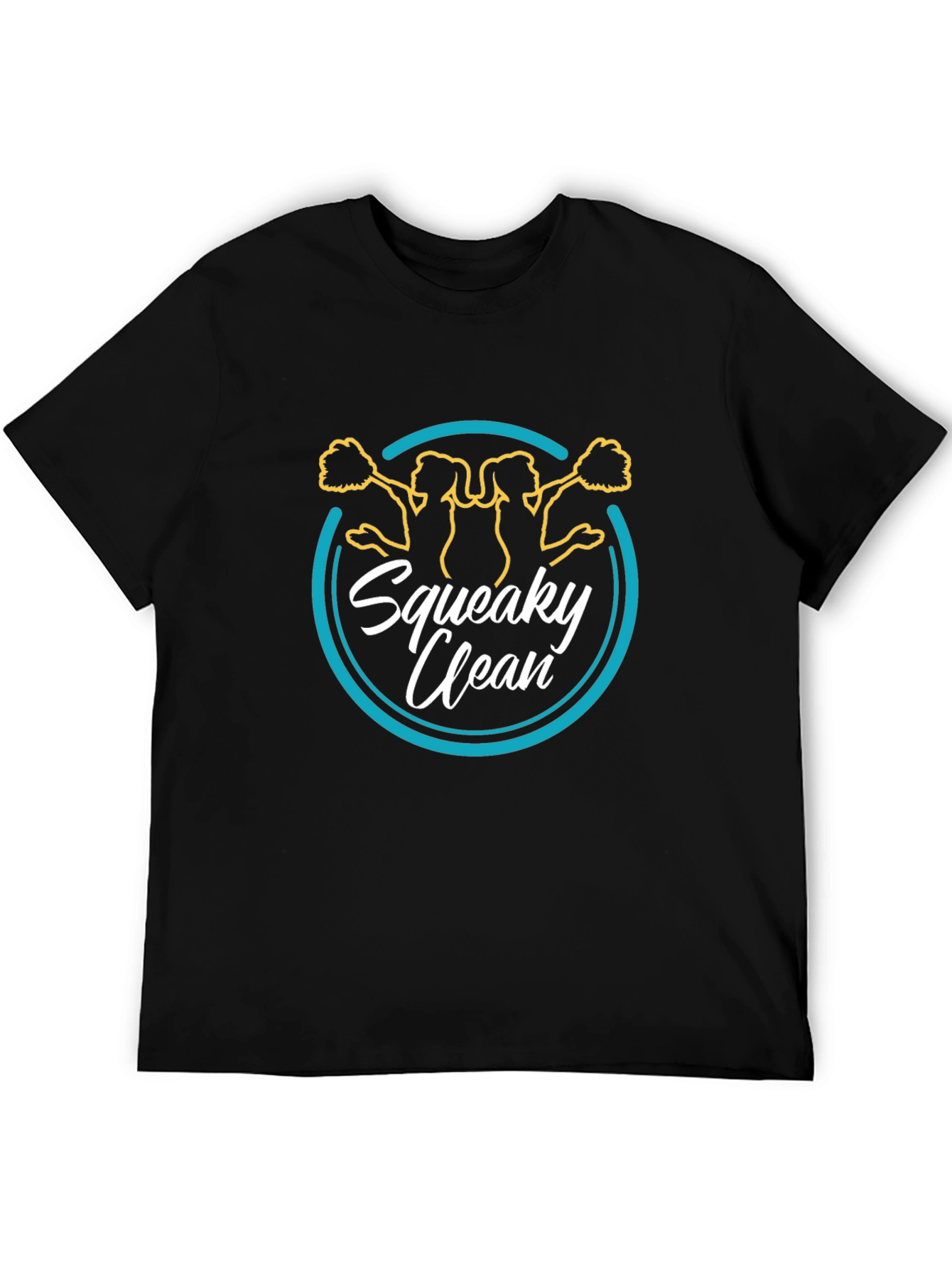 Squeaky Clean Cheerleader Graphic Tee
