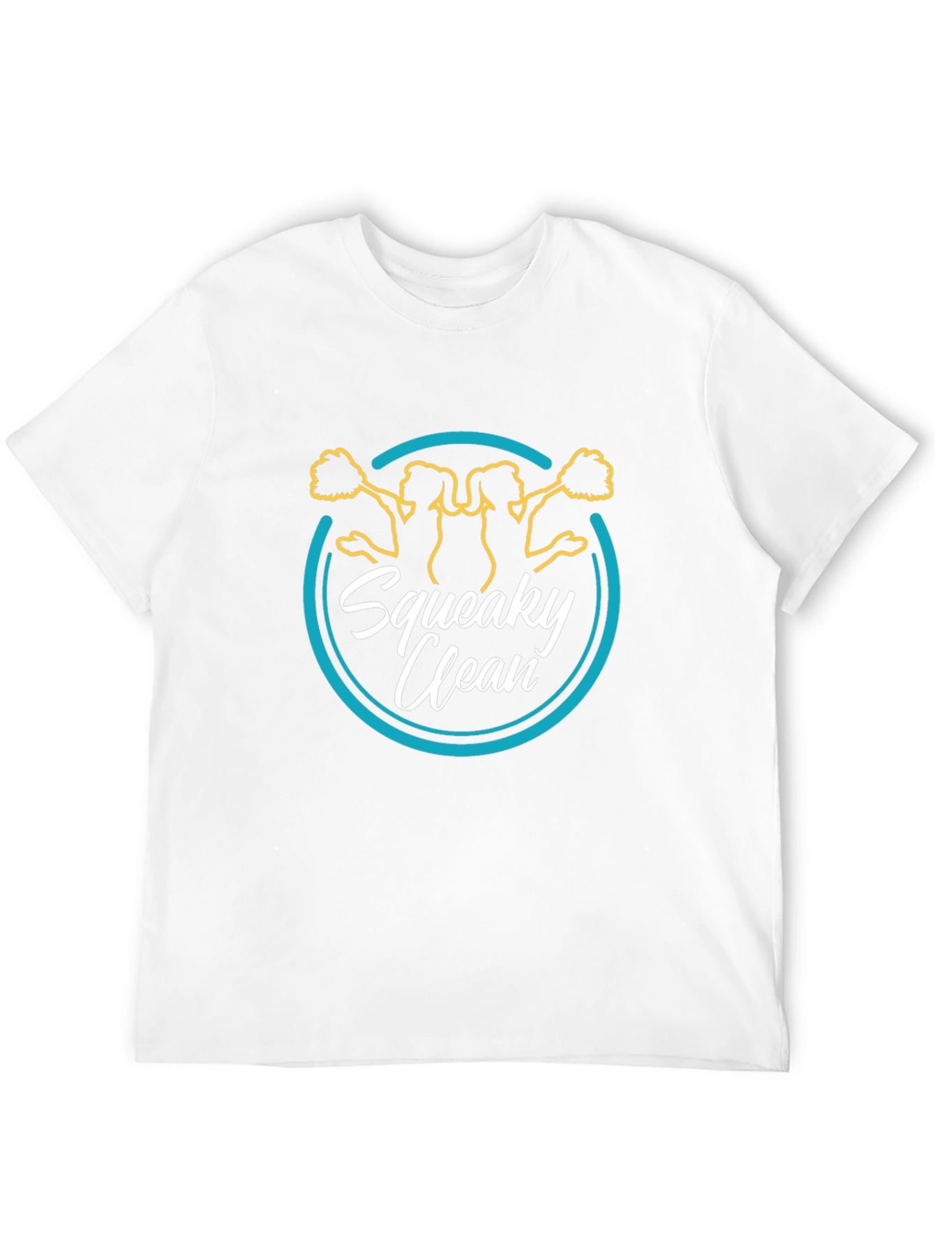 Squeaky Clean Cheerleader Graphic Tee
