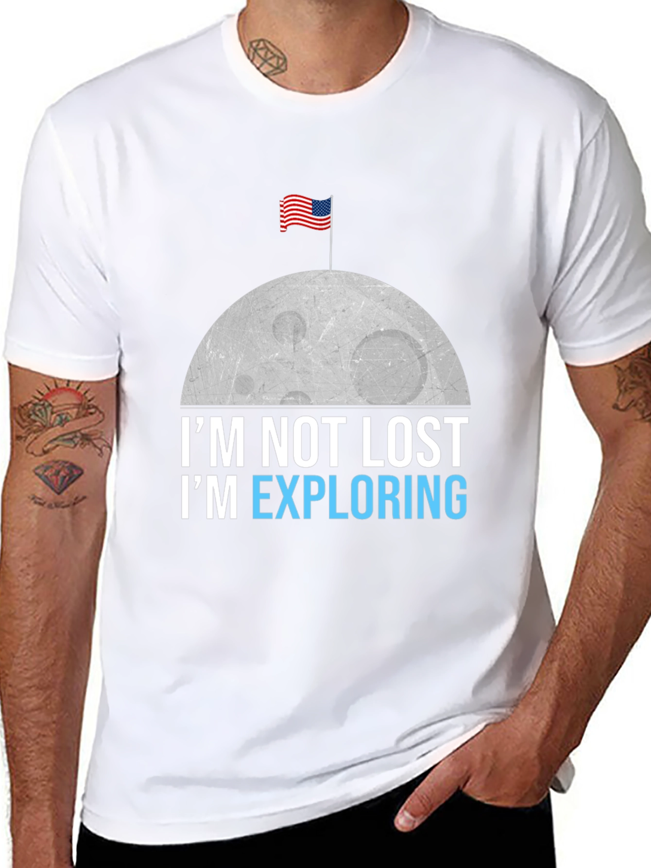 Im Not Lost Im Exploring T-Shirt