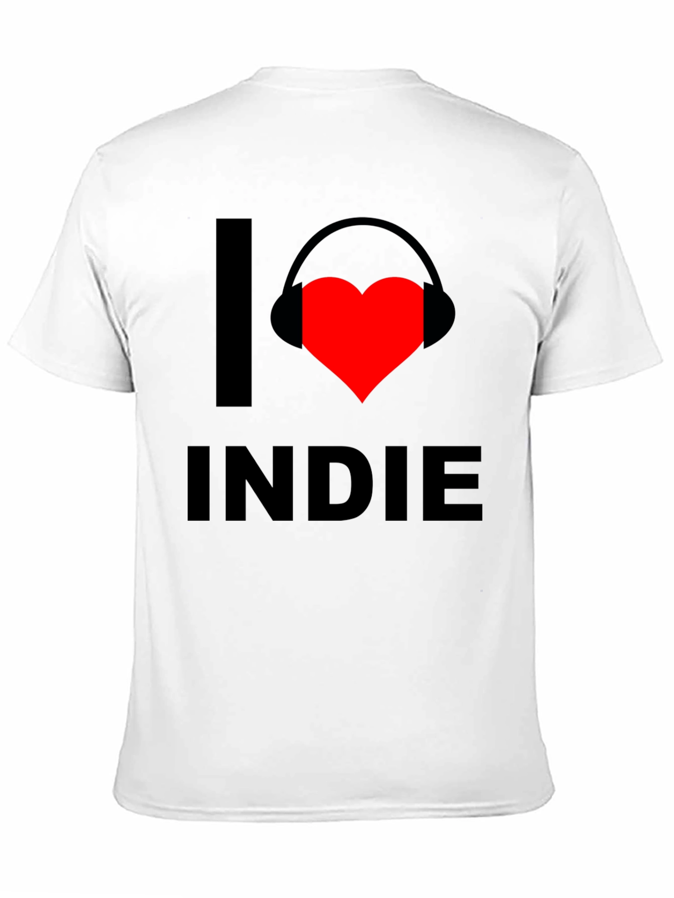 I Love Indie Music Graphic T-Shirt