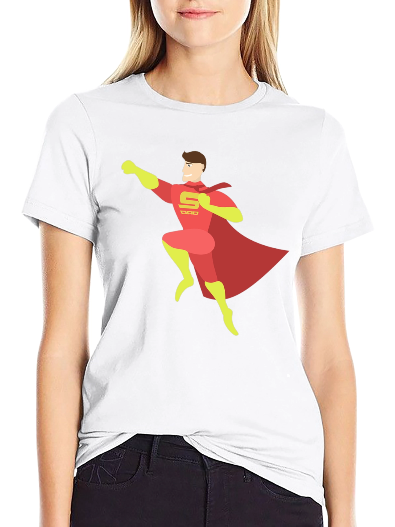 Super Dad Hero T-Shirt