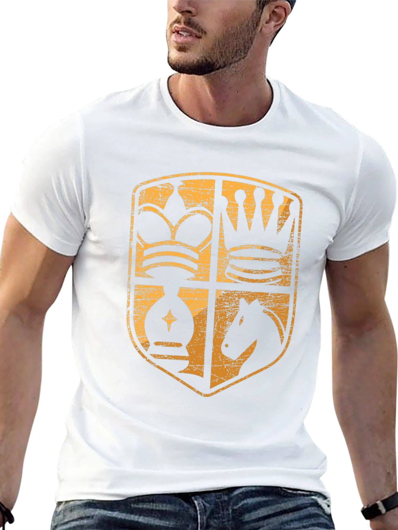 Chess Piece Emblem T-Shirt