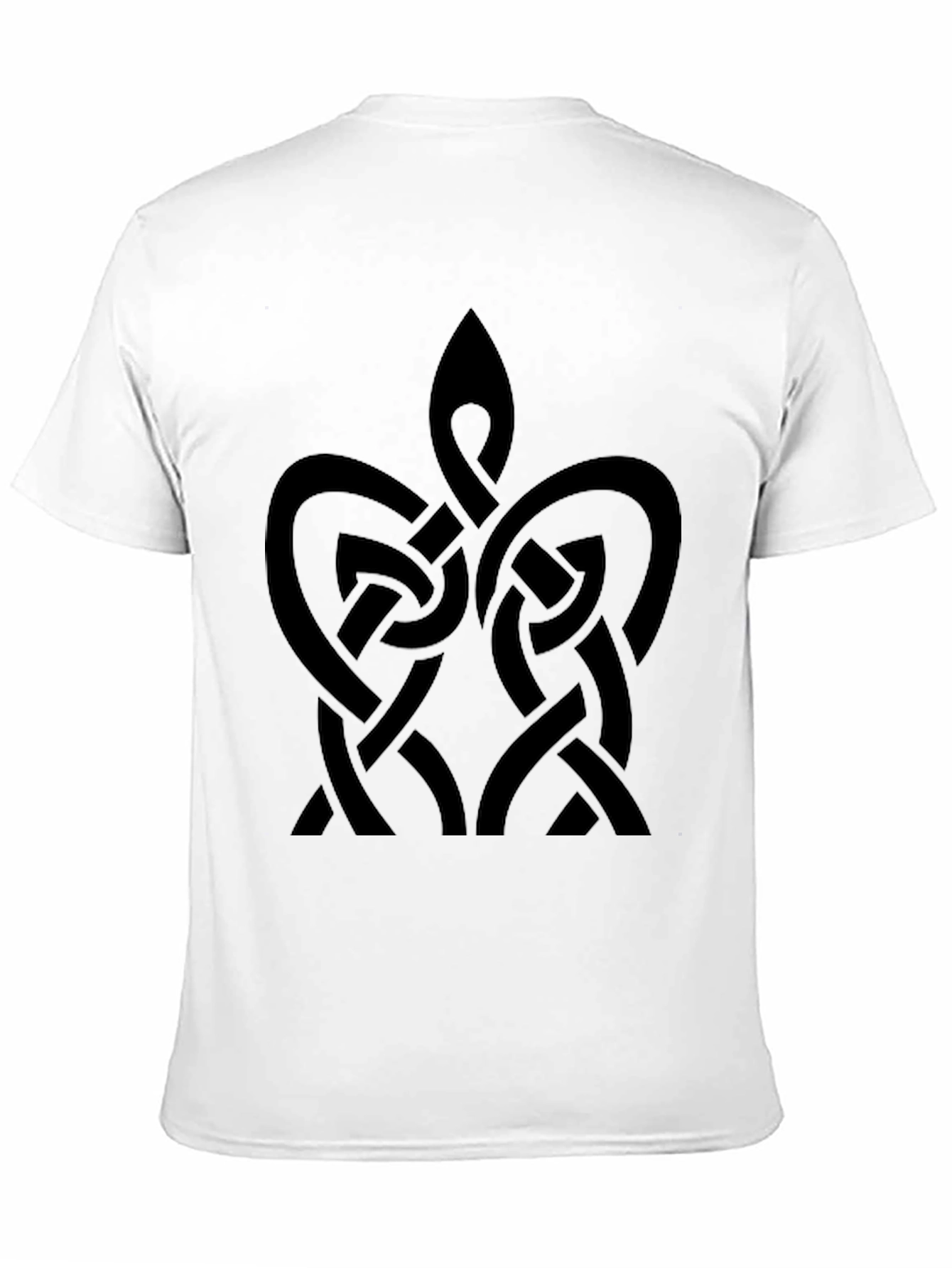 Celtic Knot Black Graphic Tee Shirt
