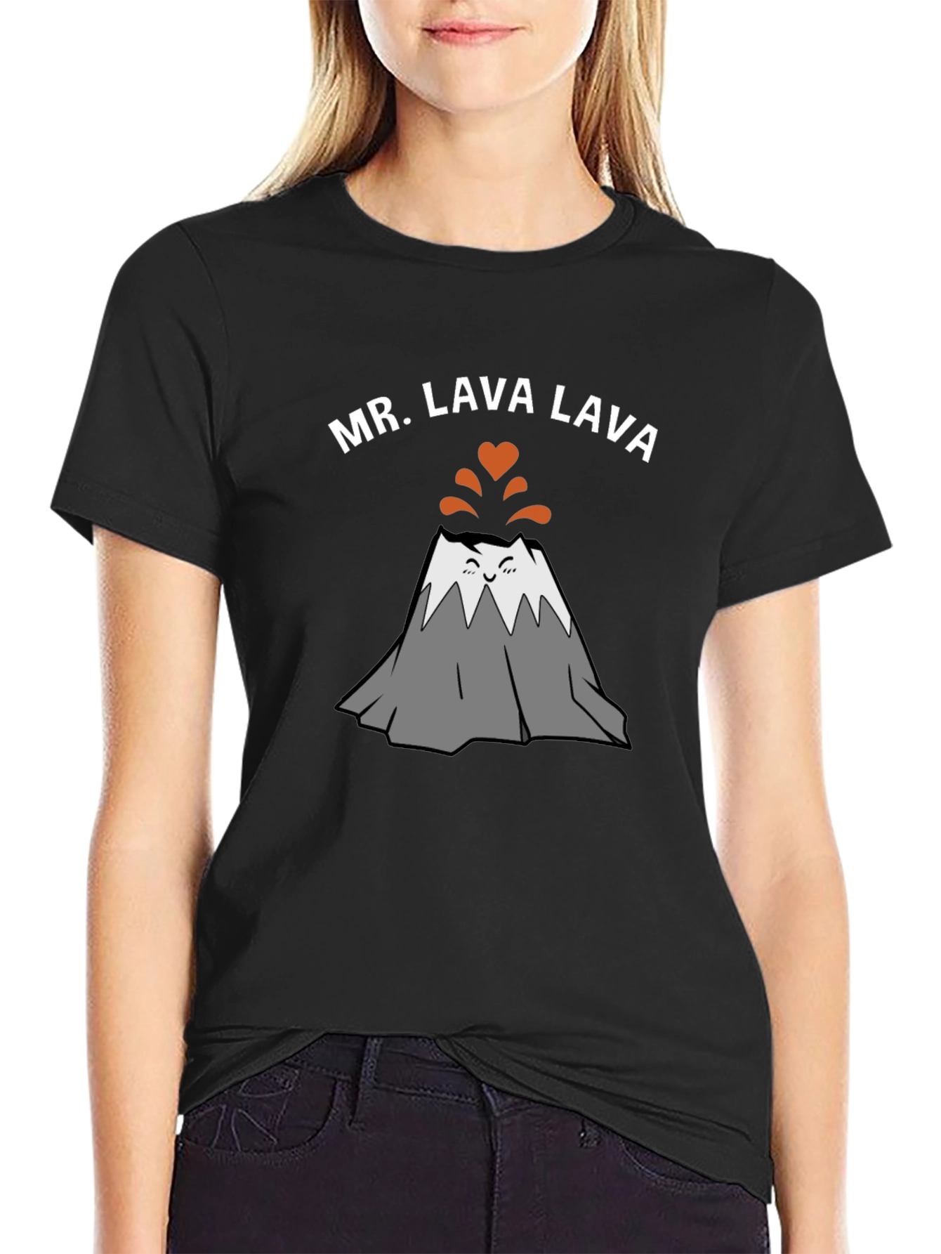 Mr. Lava Lava Graphic T-Shirt - Black Tee
