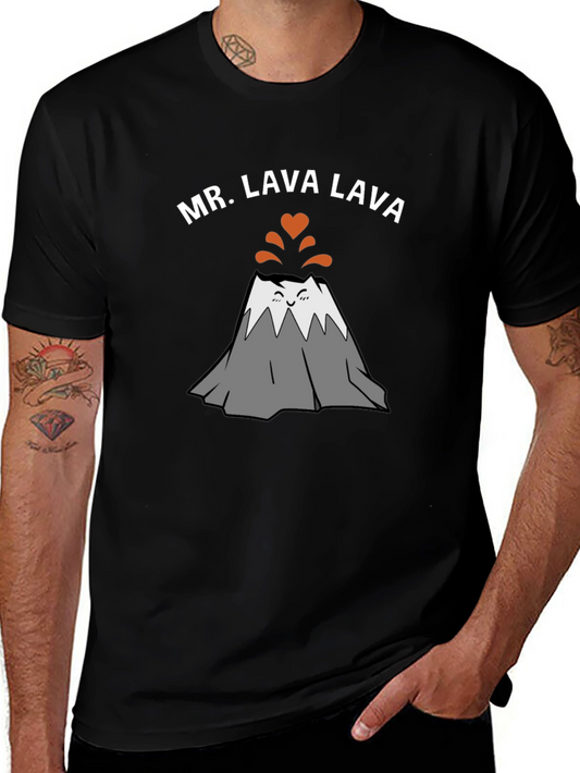 Mr. Lava Lava Graphic T-Shirt - Black Tee